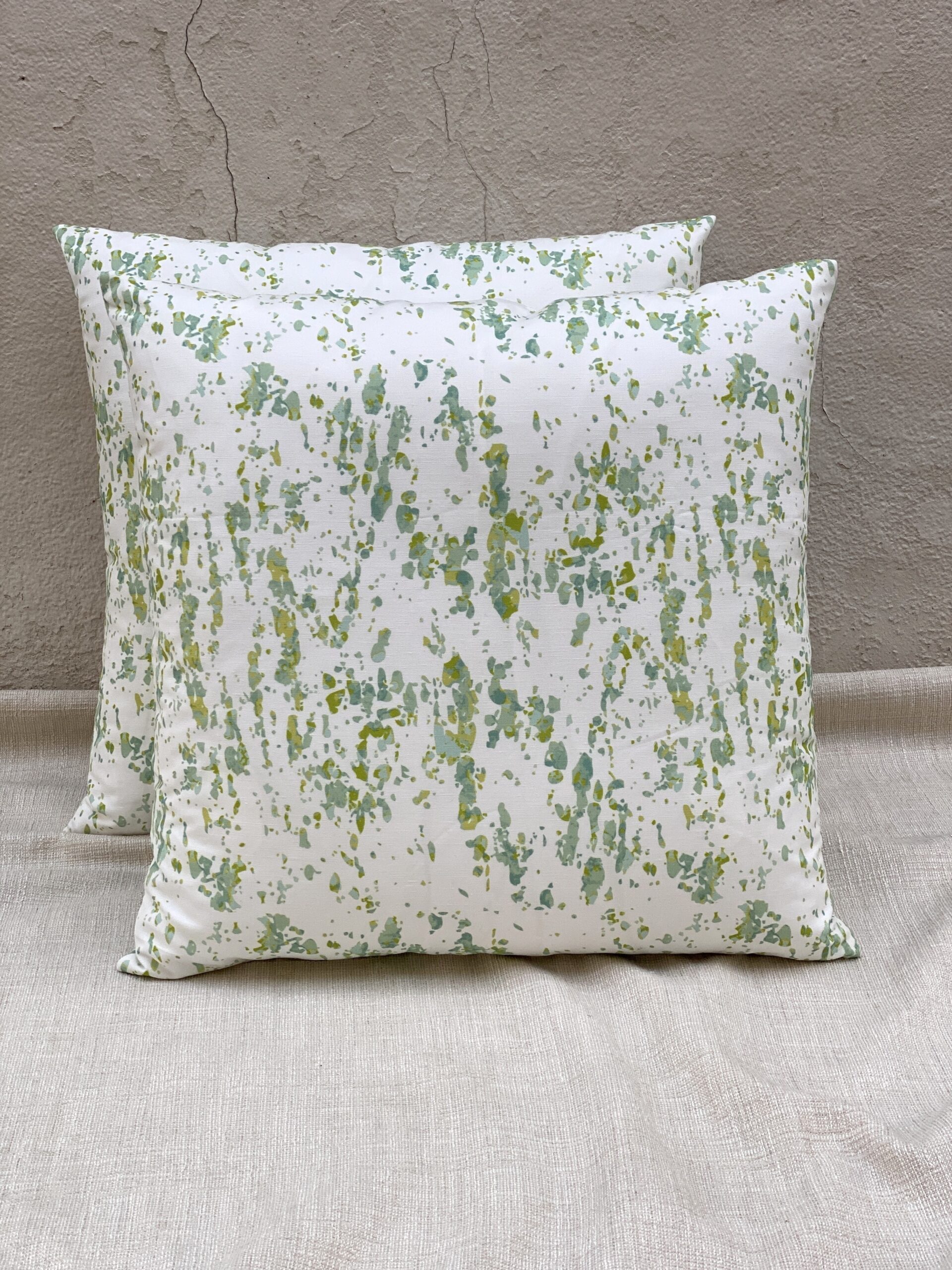 Megan Adams Brooks Baubles Pillows Sea Glass