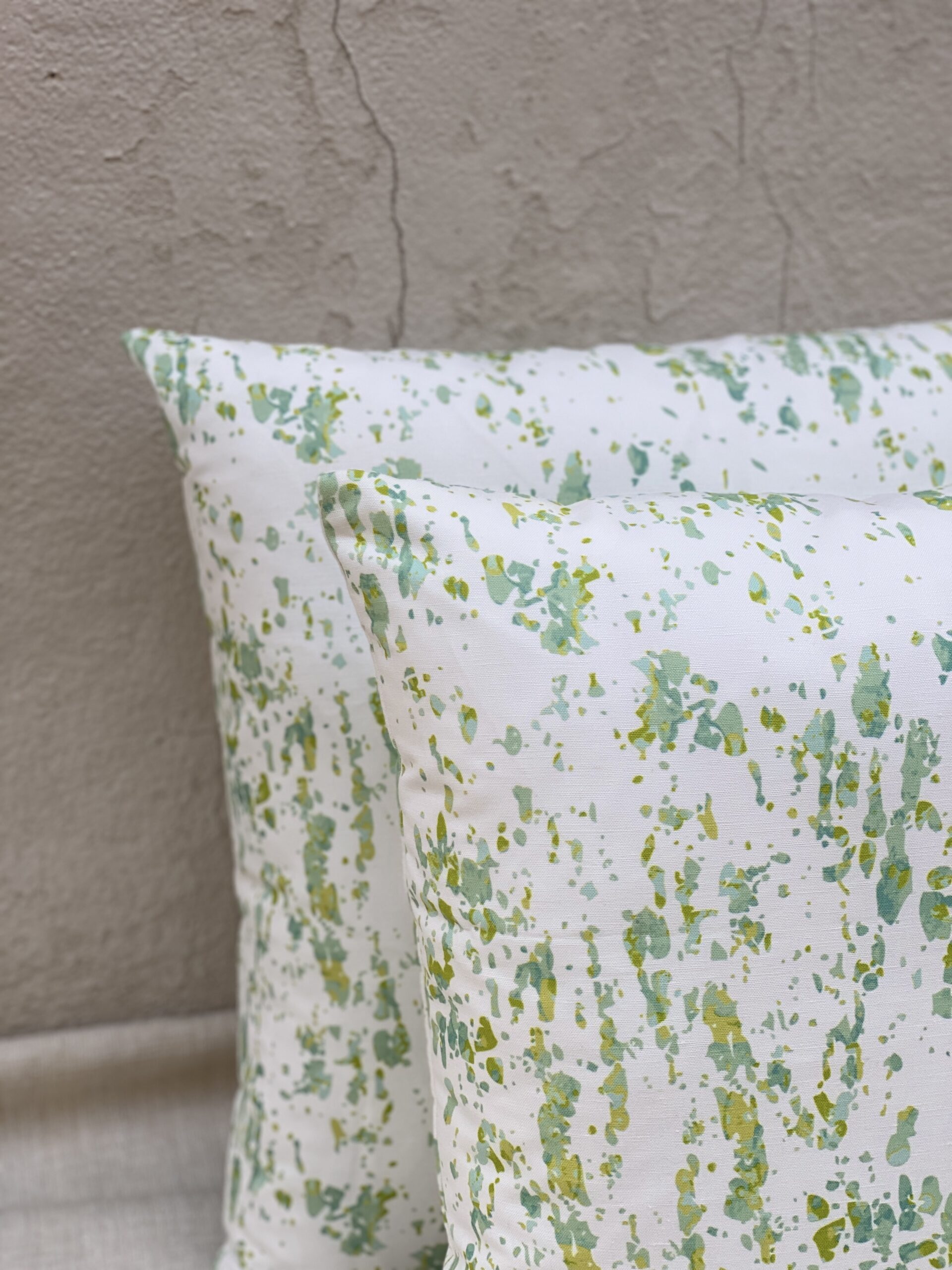 Megan Adams Brooks Baubles Pillows Sea Glass