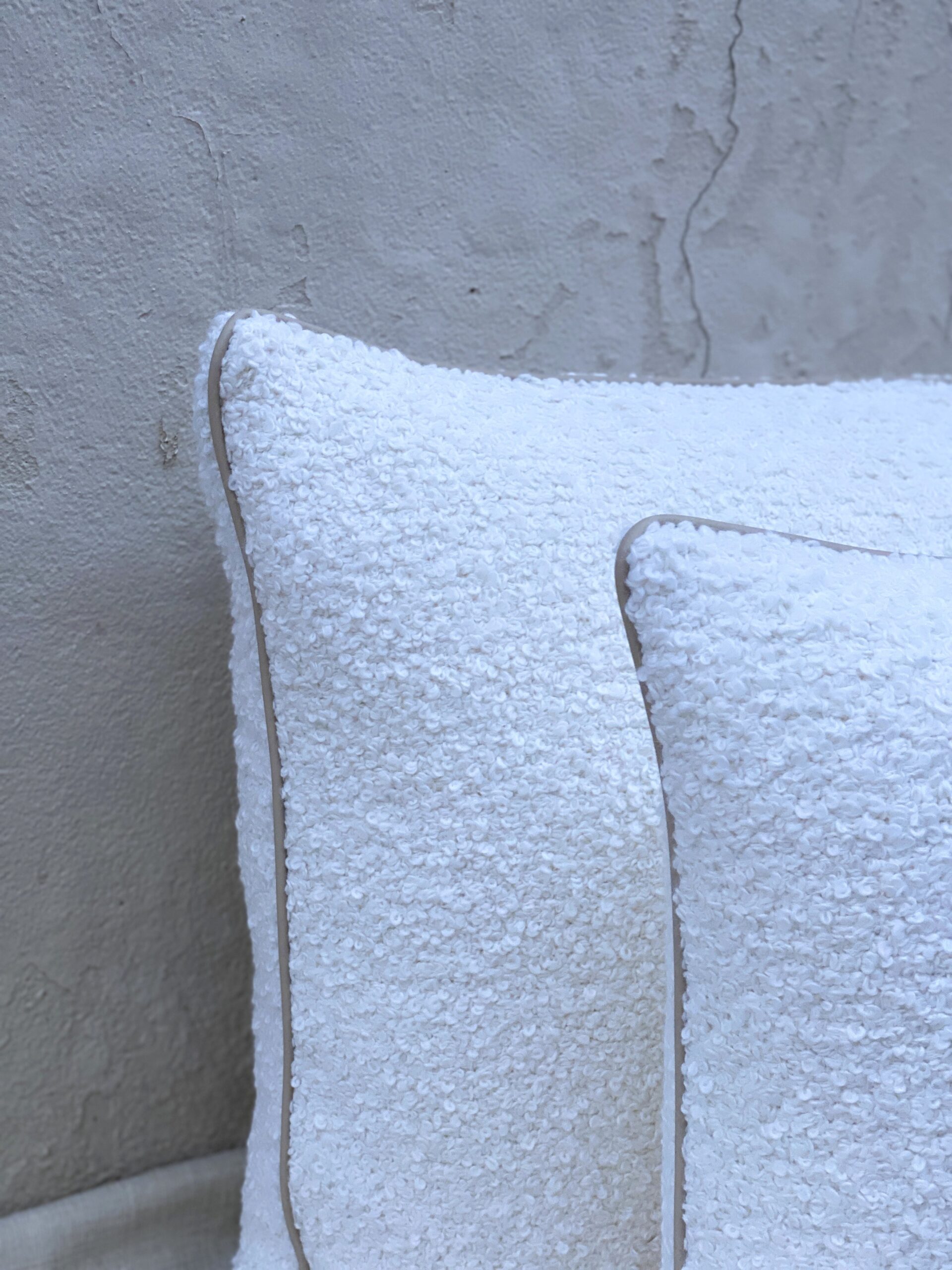 Rosemary Hallgarten Pebble Boucle Pillows
