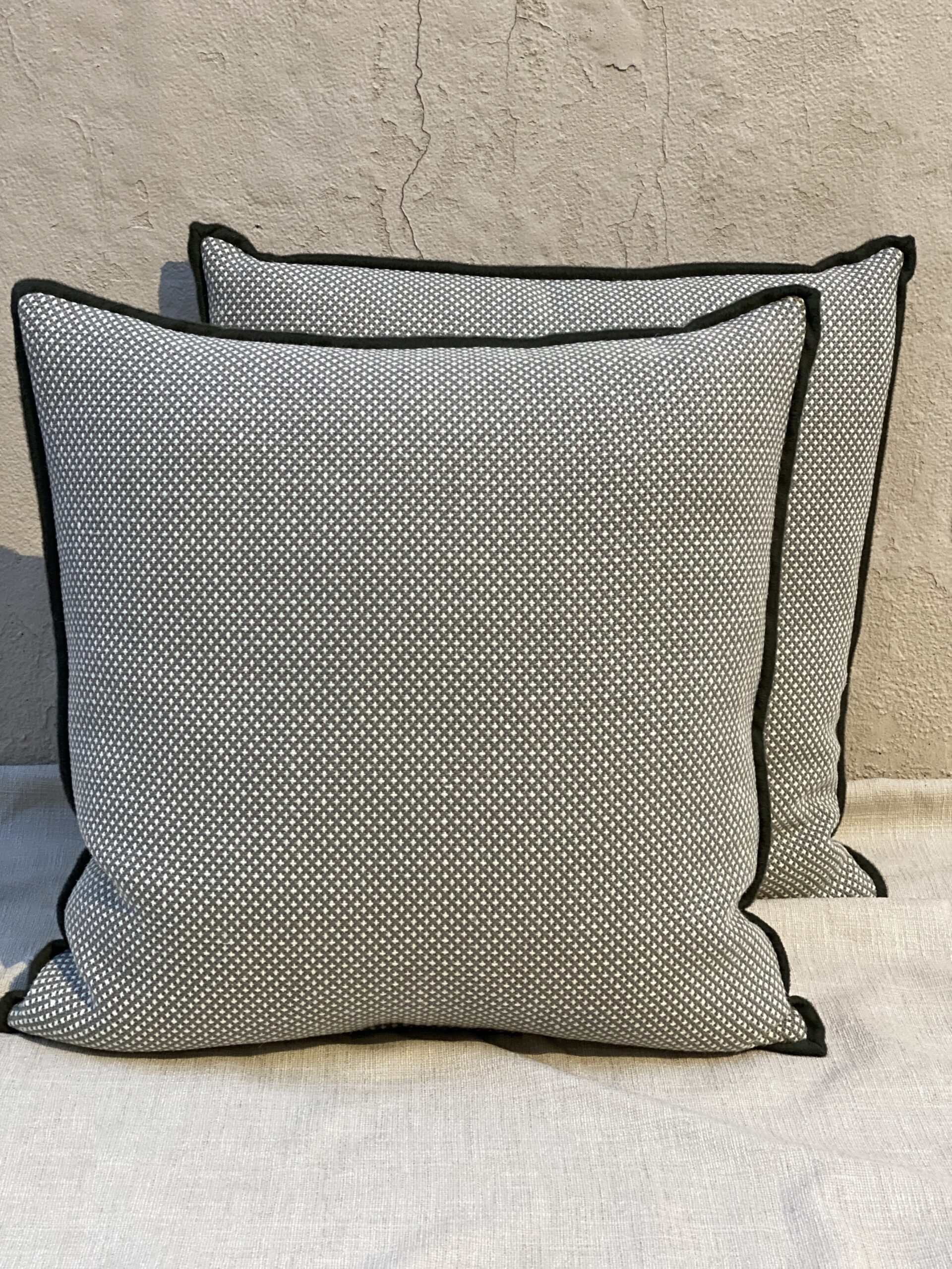 Rogers & Goffigon Criss-Cross Pillows