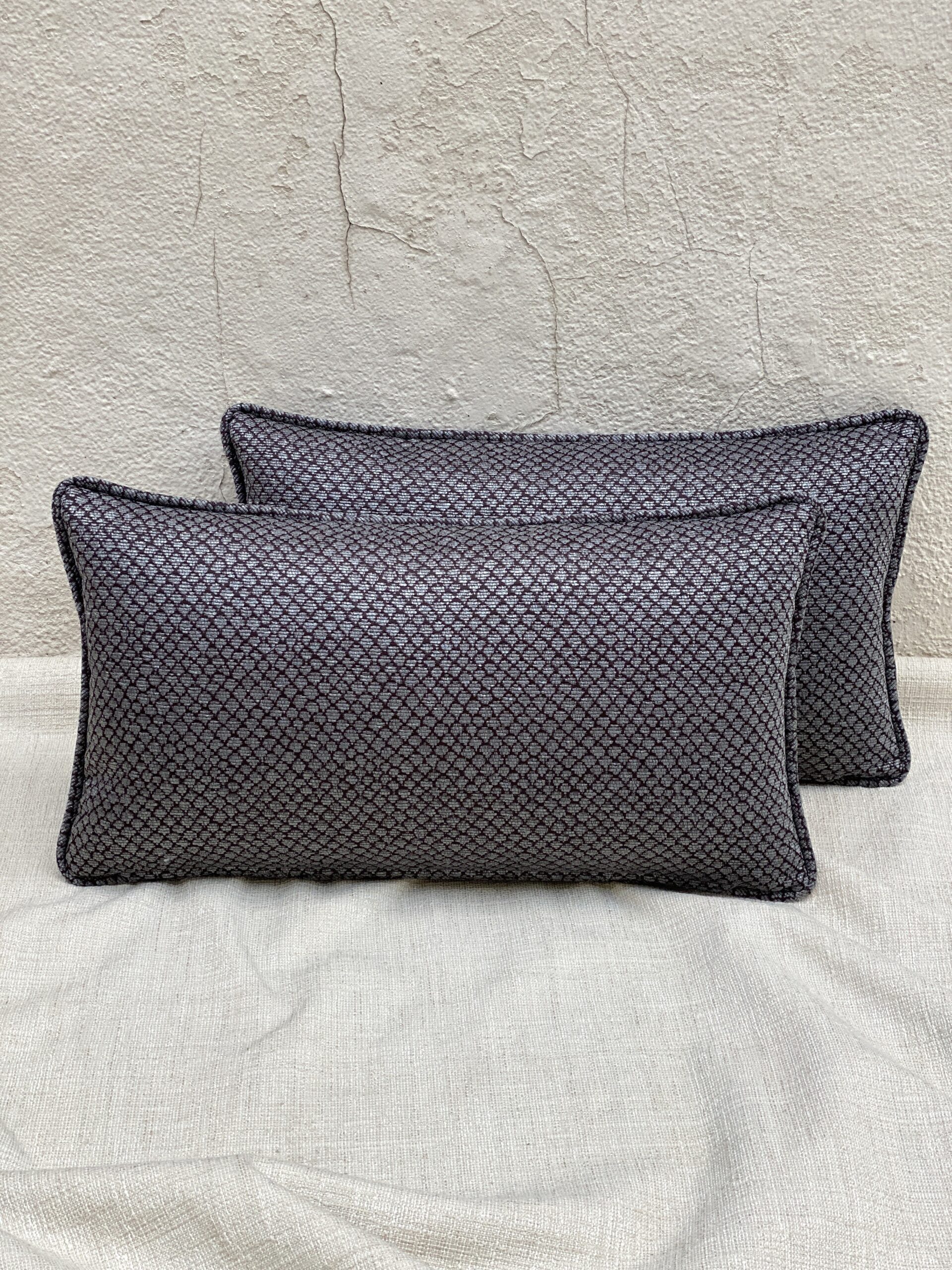 Holly Hunt Hidden Gem Pillows Amethyst