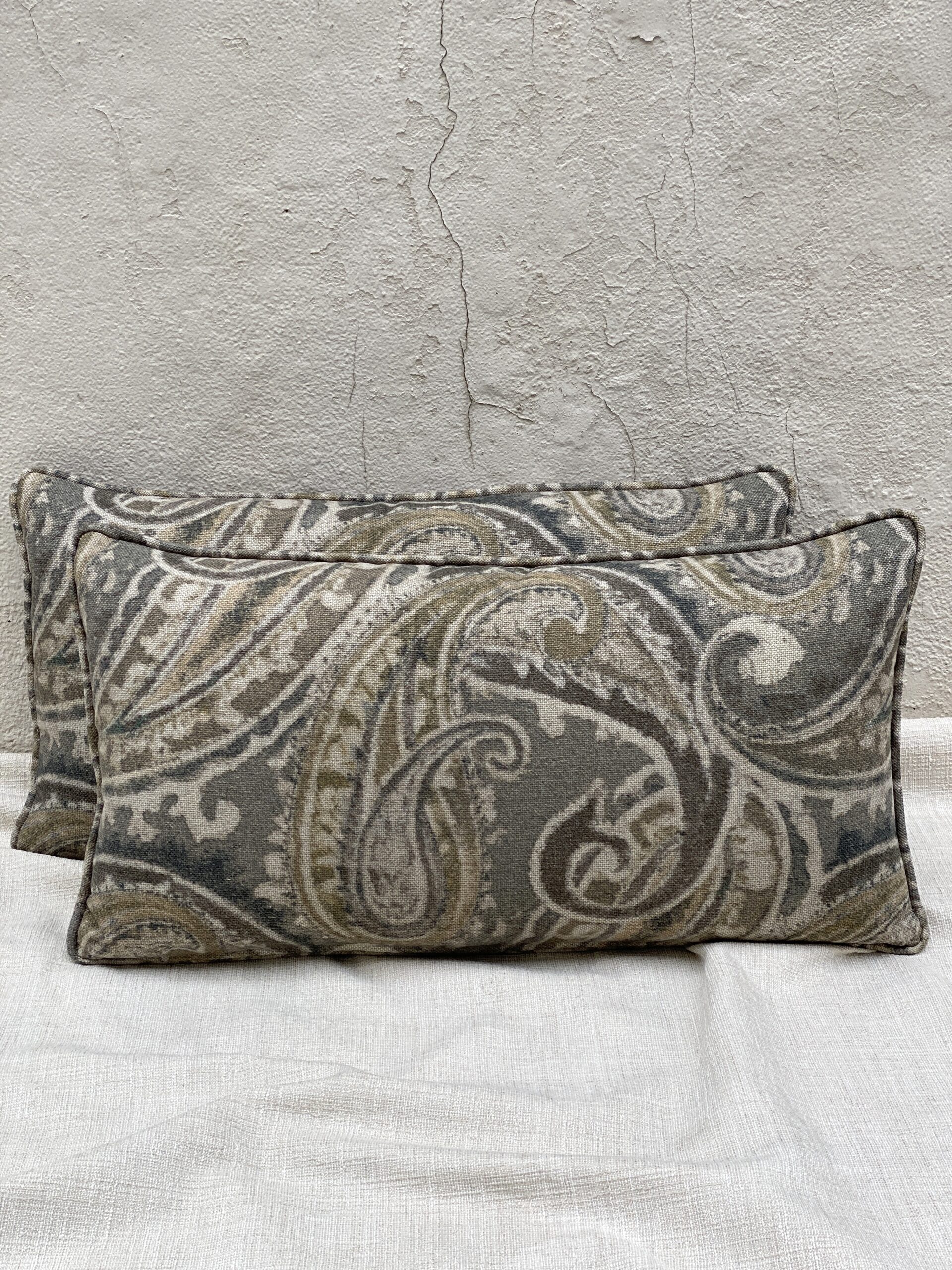 Kravet Recreate Artichoke Pillows