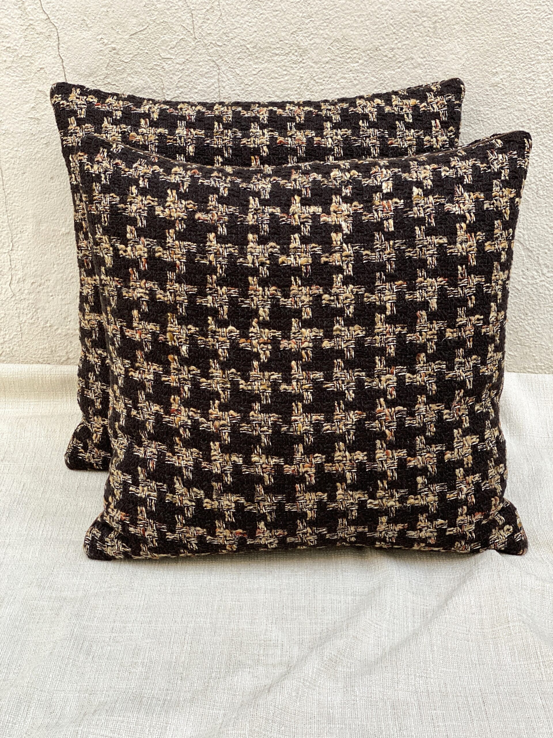 Holland & Sherry Mad Hatter Pillows