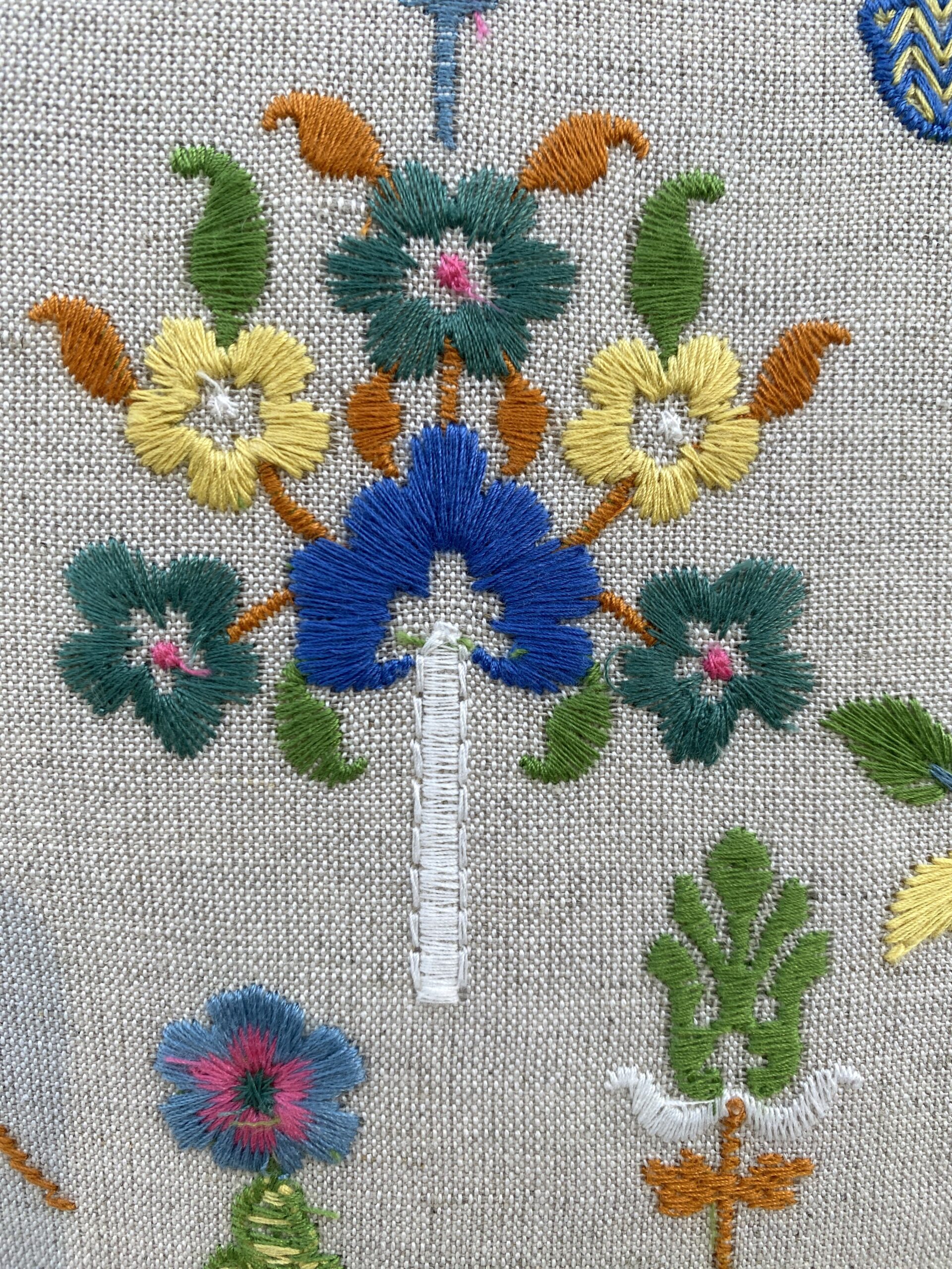 Schumacher Desna Embroidery Pillows