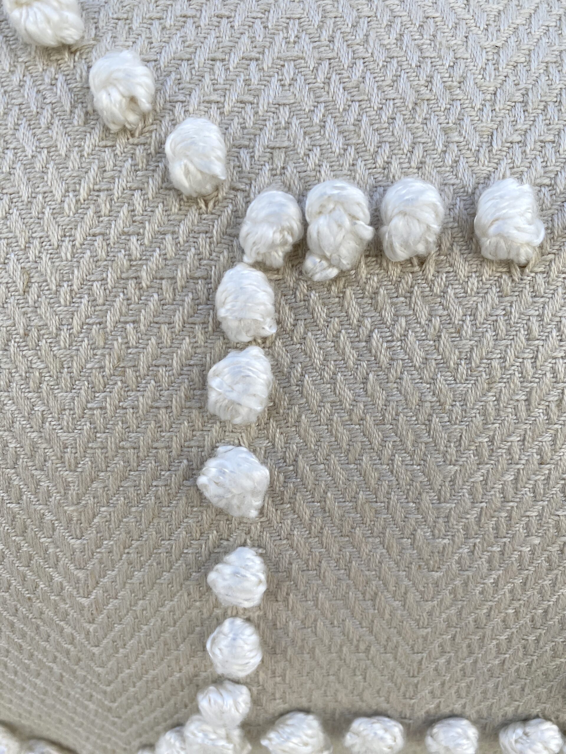 Schumacher Vento Embroidery Pillows