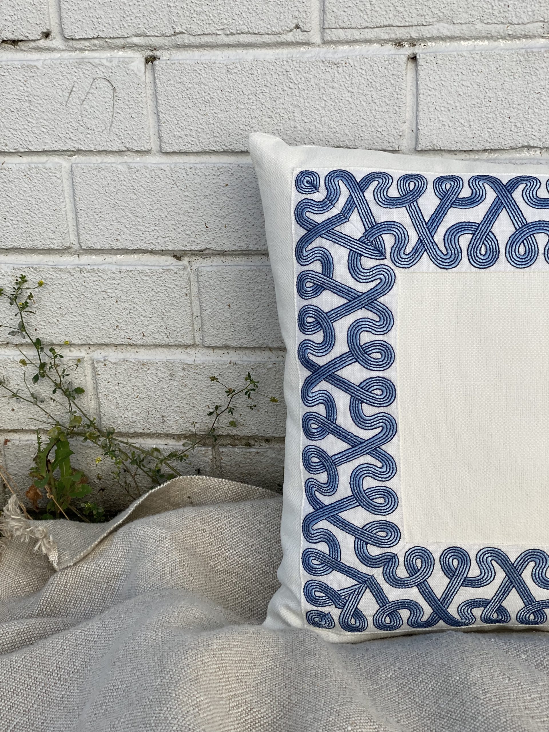 Pillows w/Schumacher Trim