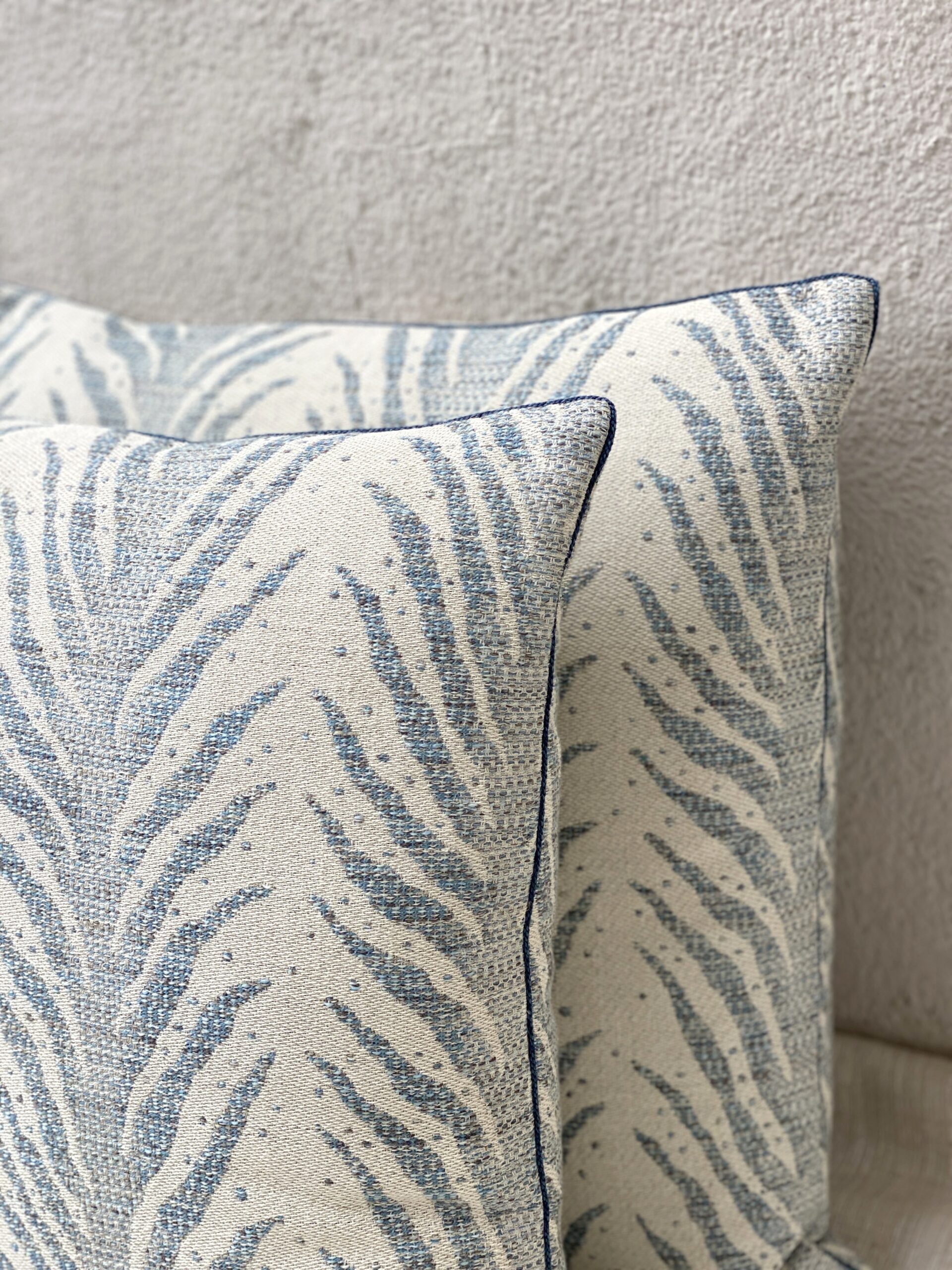 Schumacher Creeping Fern Print Pillows