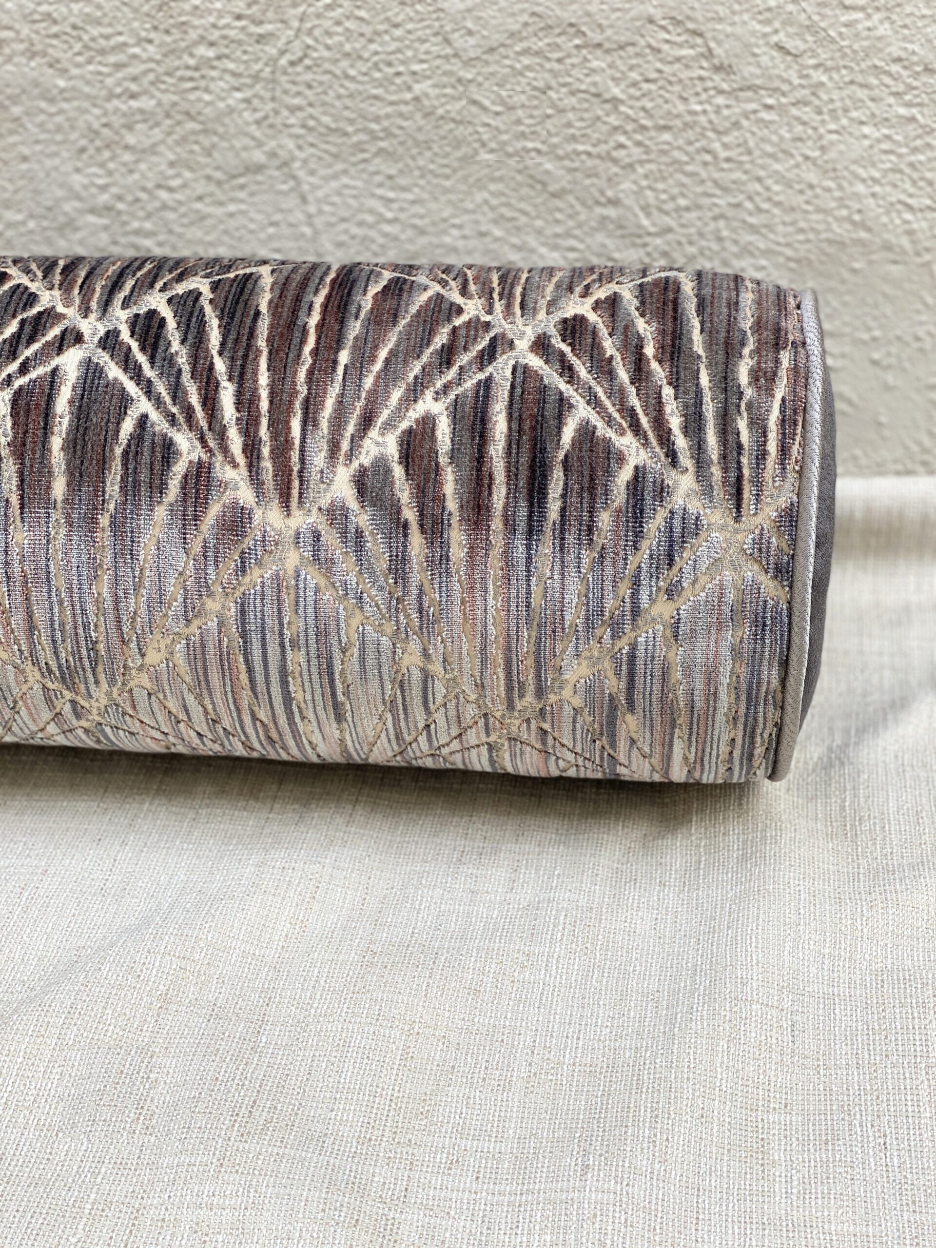 Fabricut Velvet Scallop Pillows