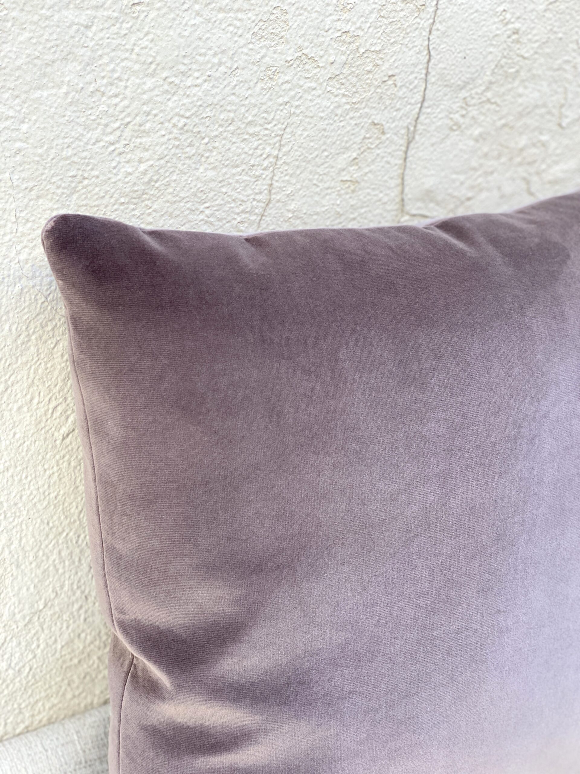 Jessica Blue Square Velvet Pillows