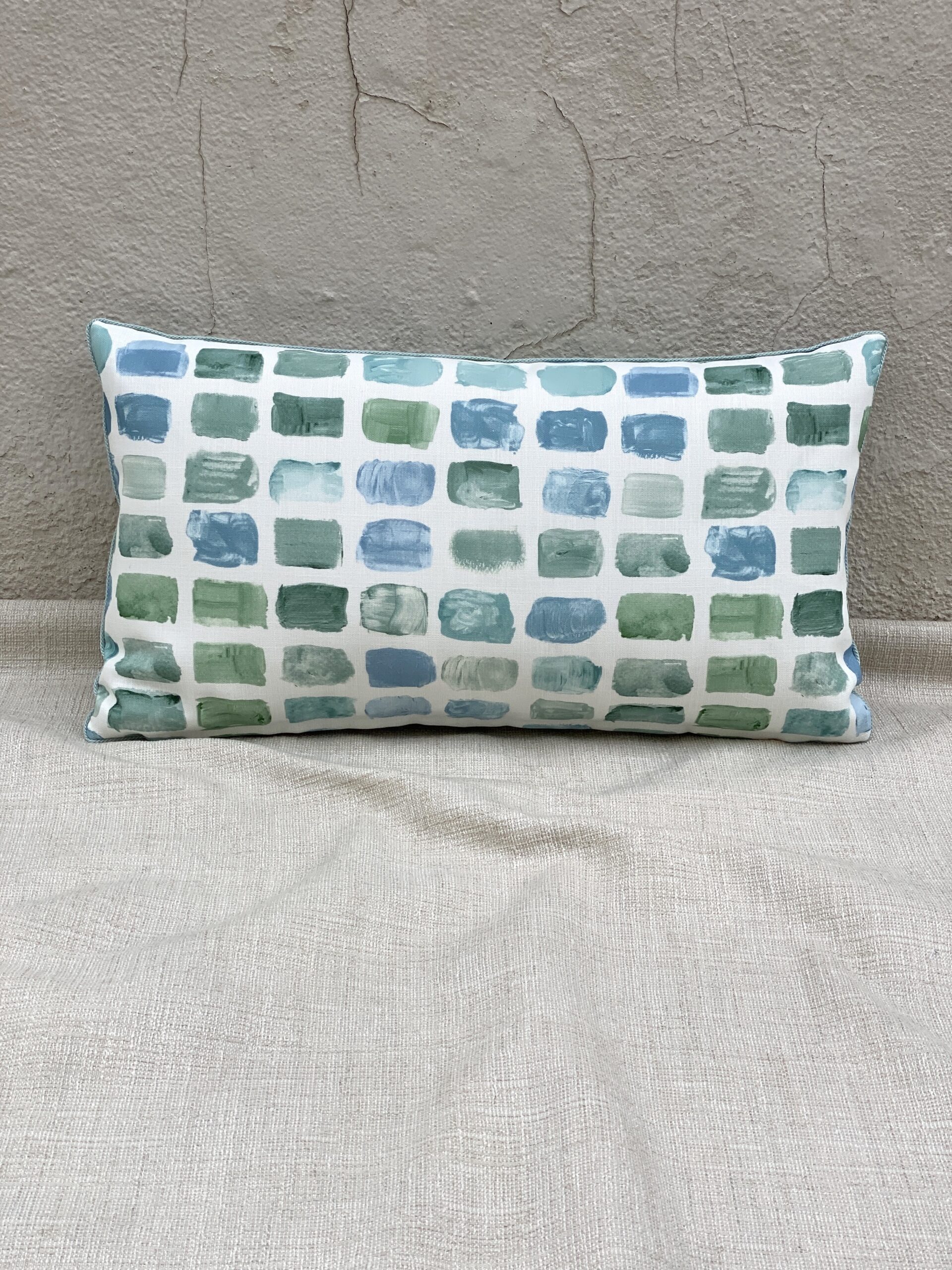 Schumacher Palette Seaglass Pillows