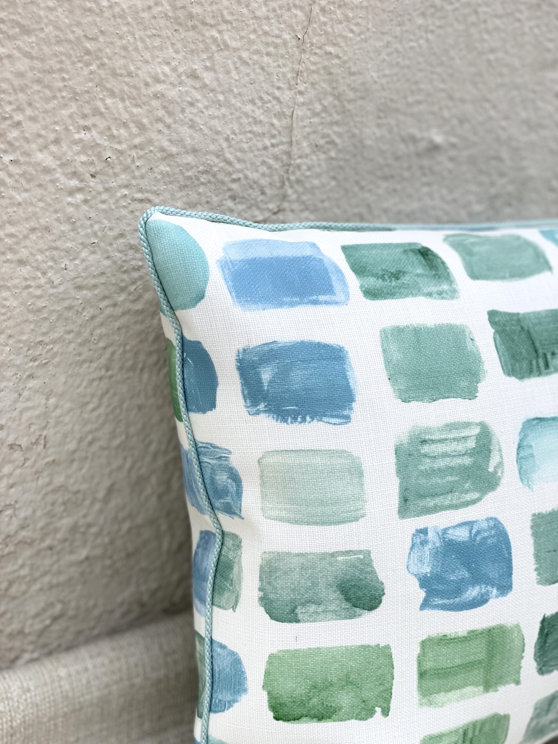 Schumacher Palette Seaglass Pillows