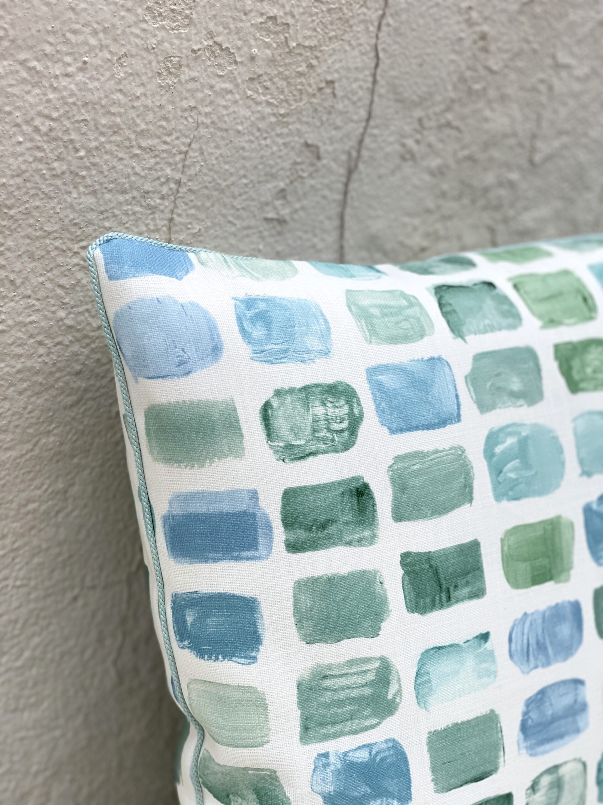 Schumacher Palette Seaglass Pillows