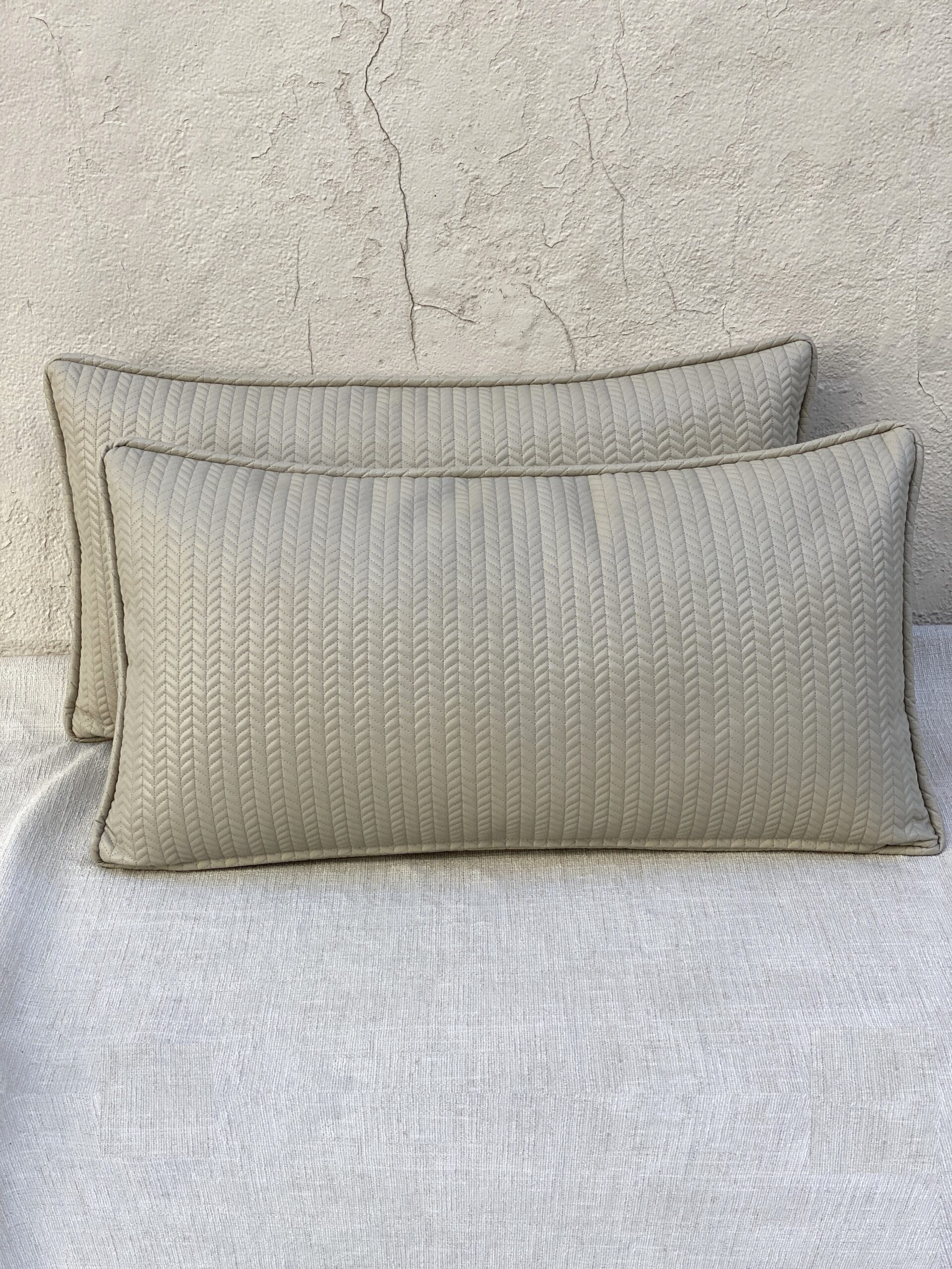 Holly Hunt Great Plains Stitch Pillows