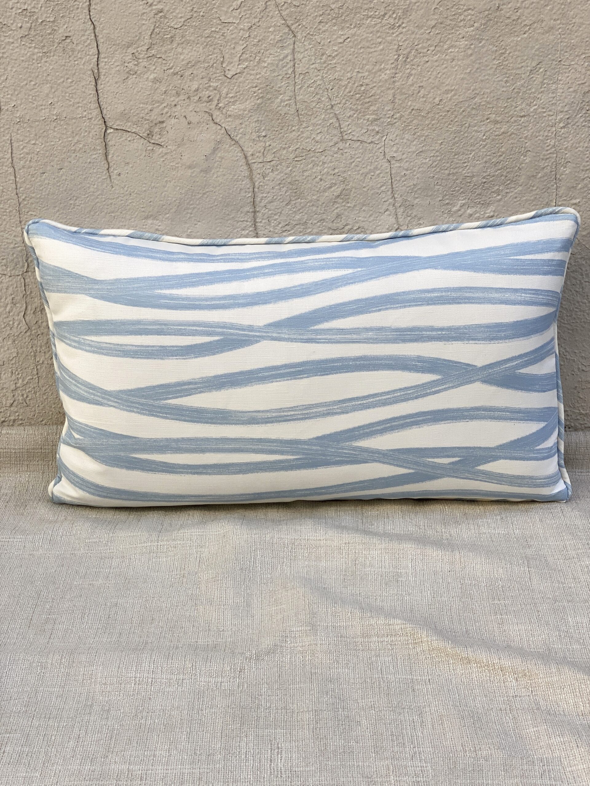 Schumacher Brushstrokes Pillow