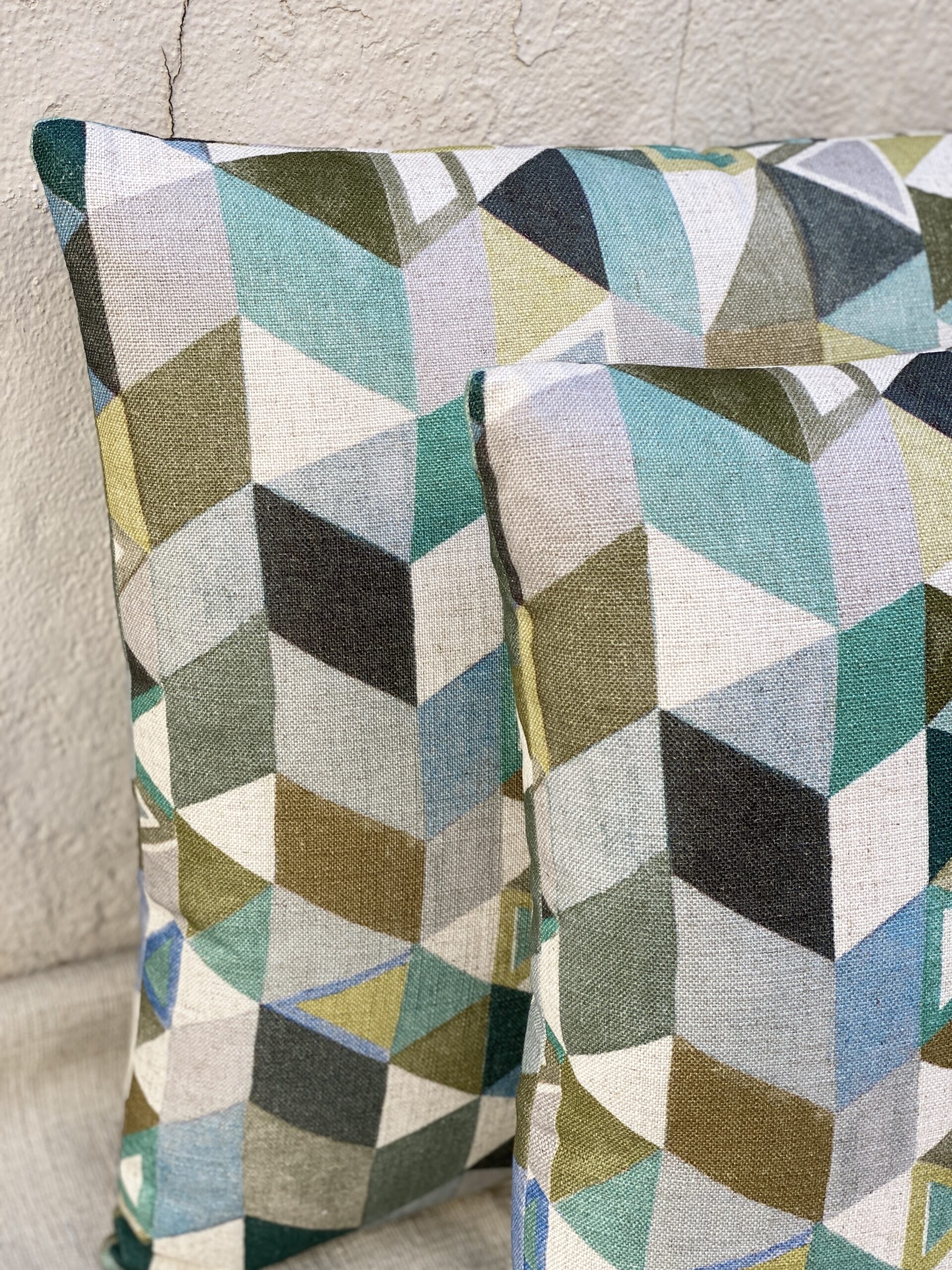 Imogen Heath Linen Fabric Pillows