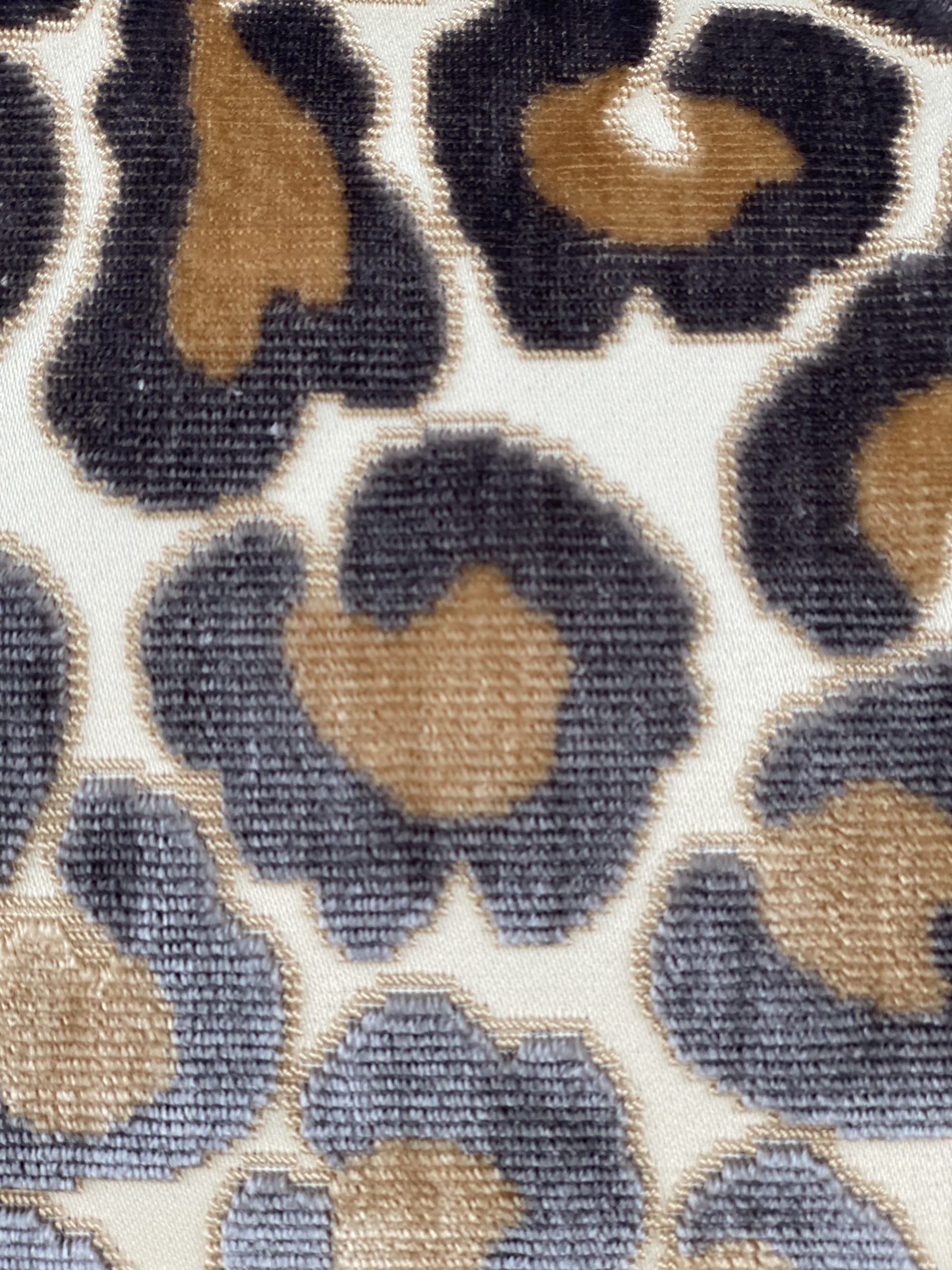 Velvet Animal Print Pillow