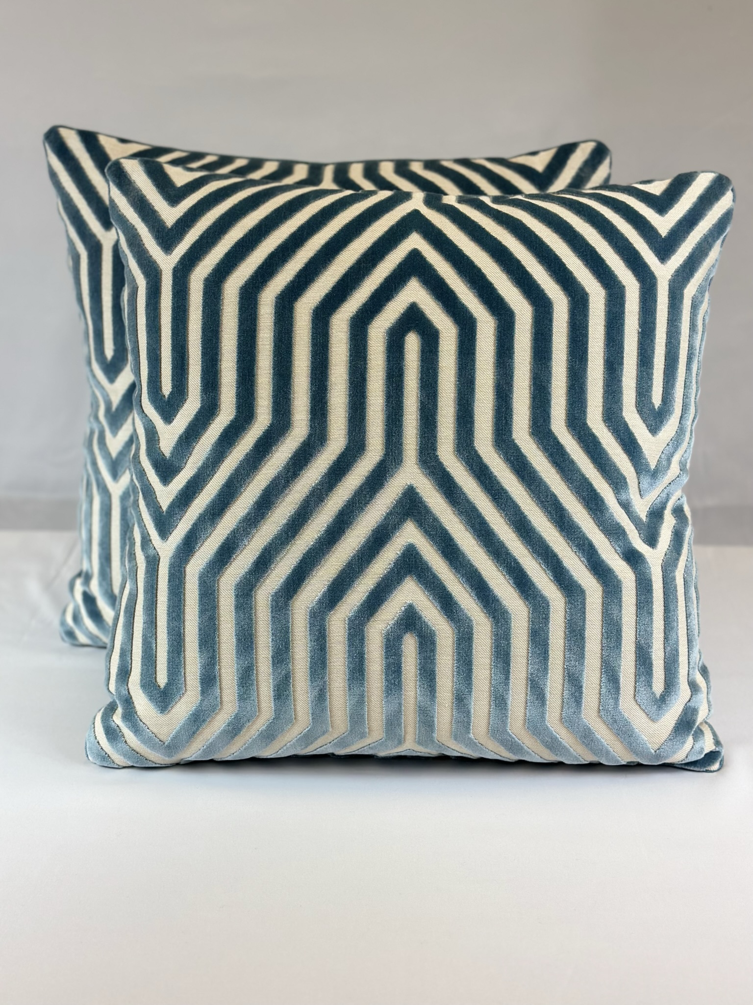 Schumacher Vanderbilt Velvet Pillows
