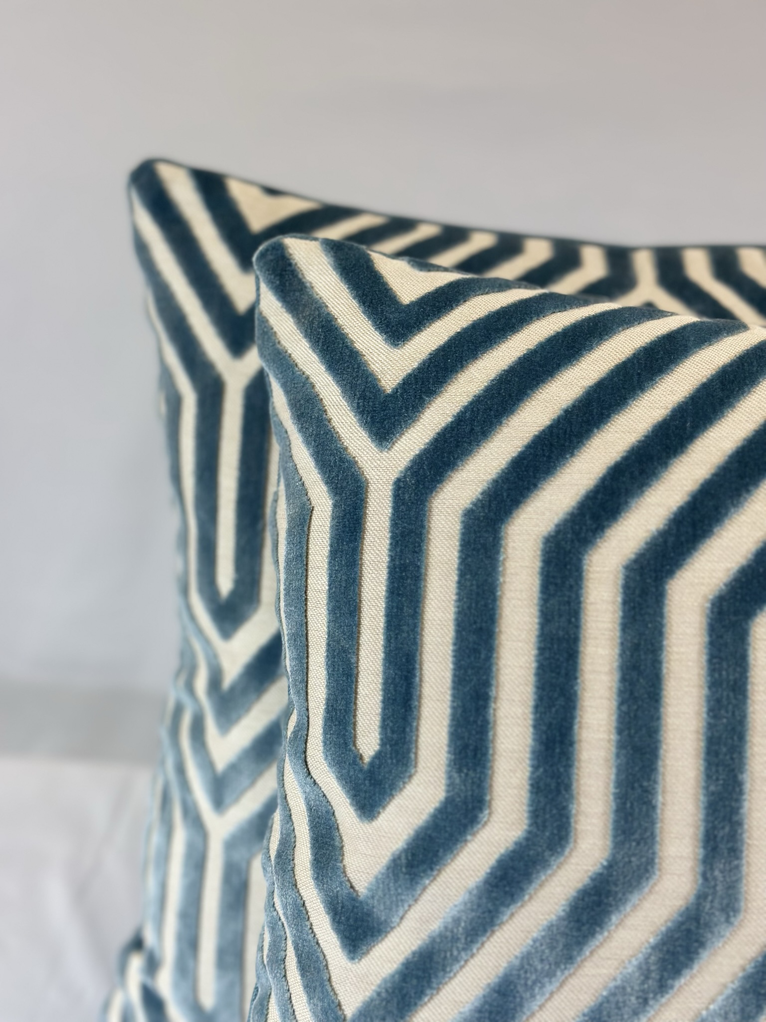 Schumacher Vanderbilt Velvet Pillows