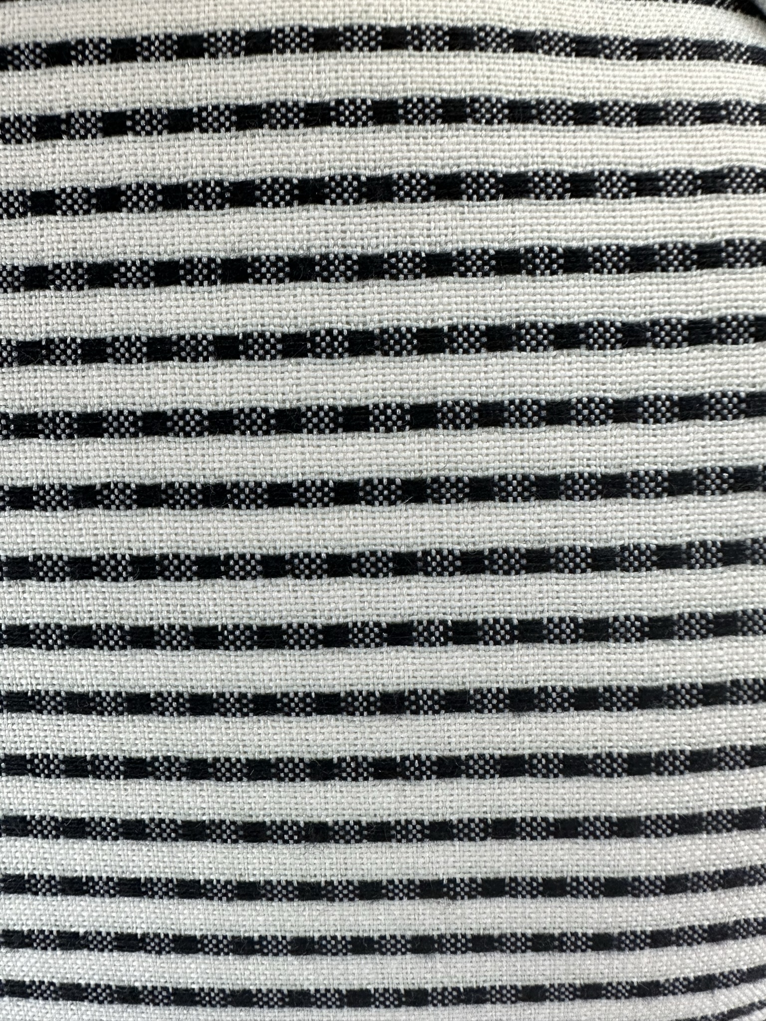 Schumacher Stitched Stripe Pillows