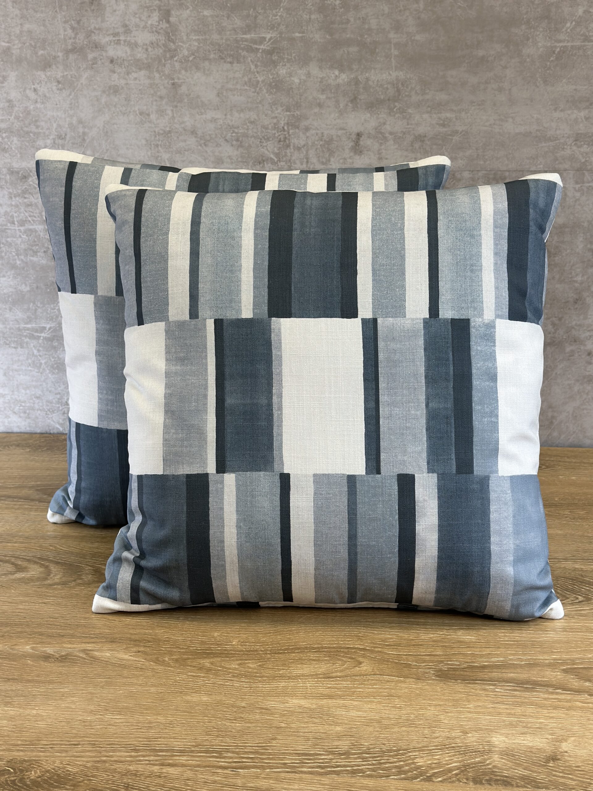 Kravet Blockstack Pillows