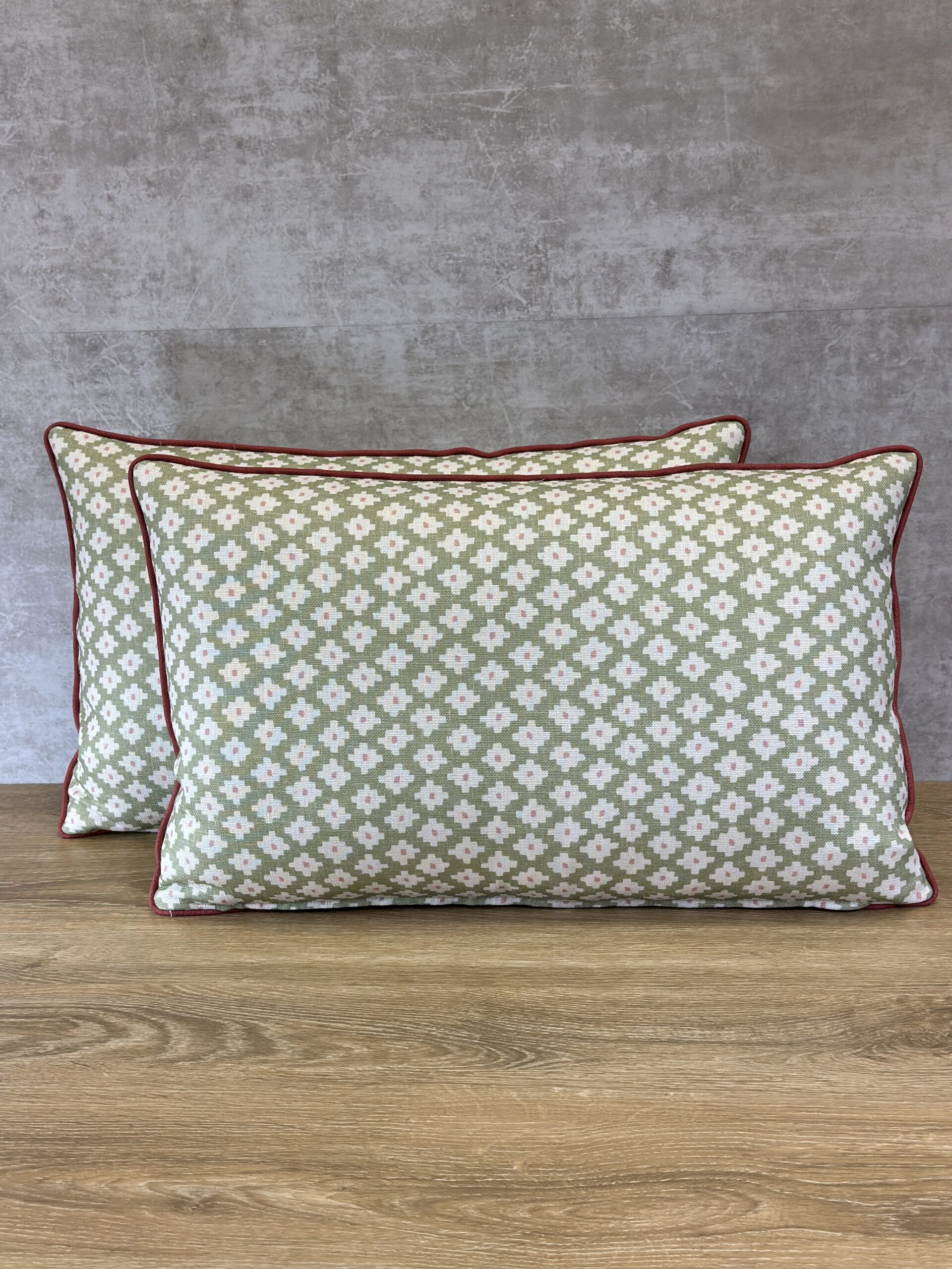 Kravet Maze Pillows