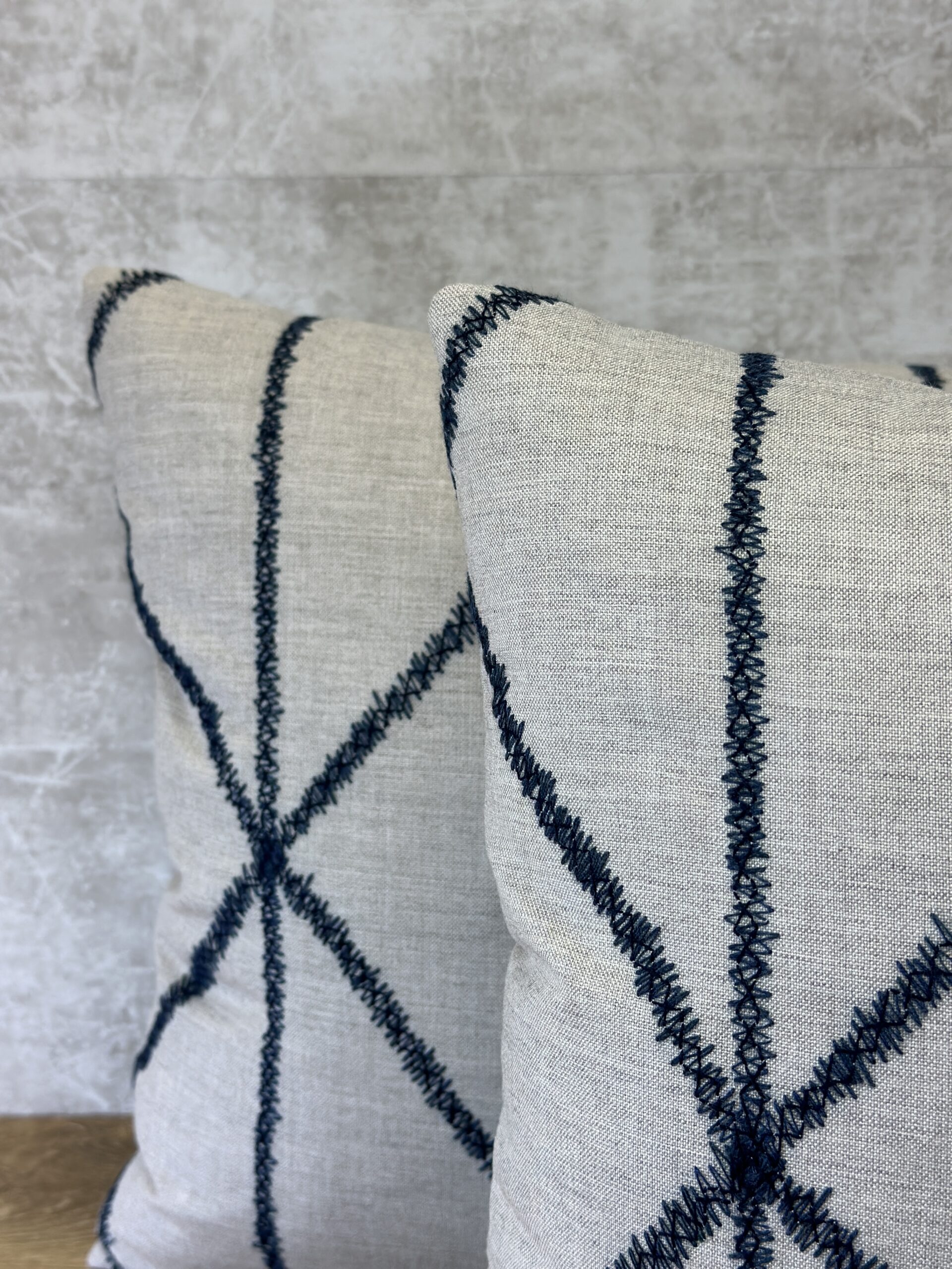 Link Shibori Stitch Pillows