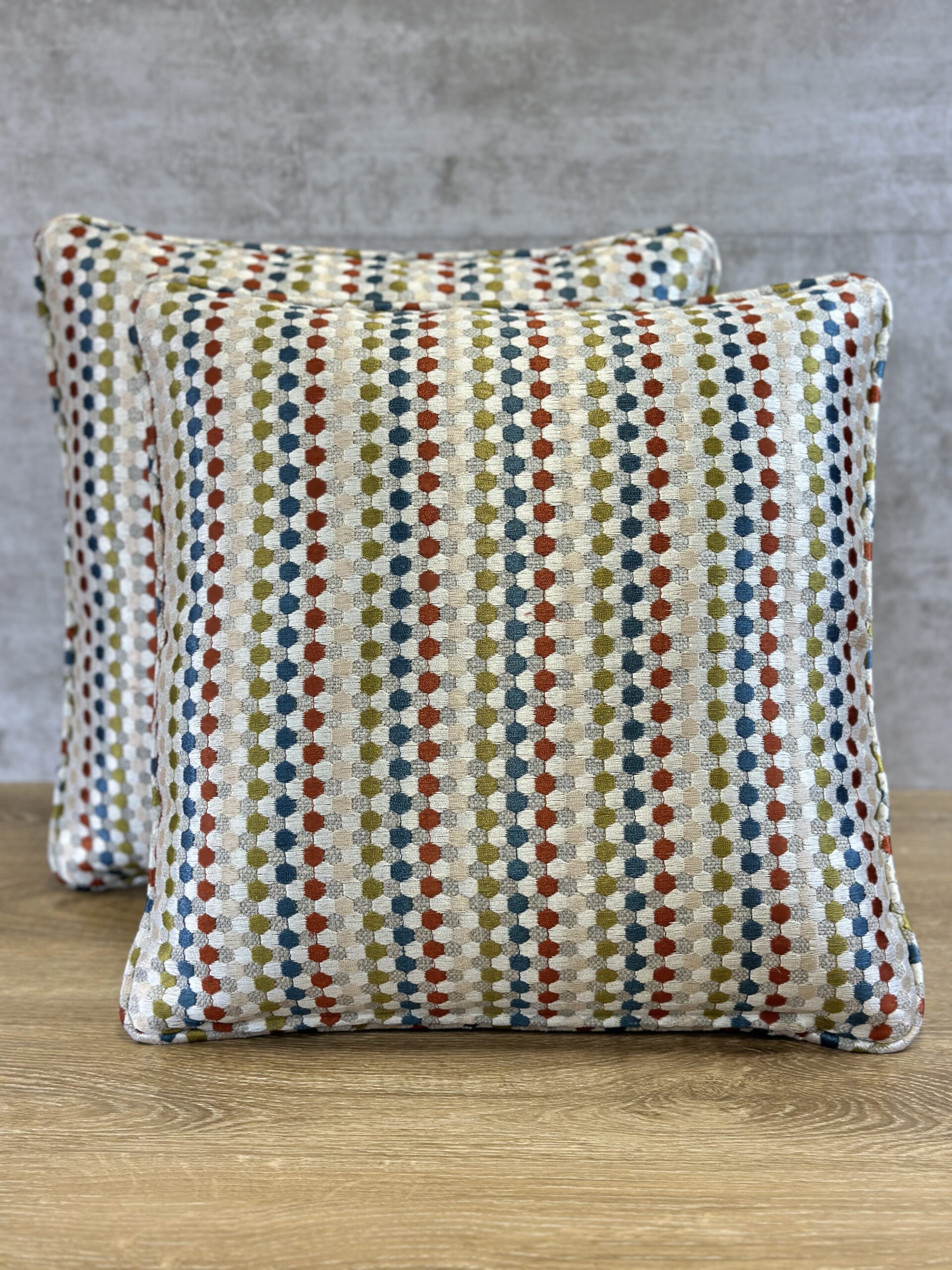 JF Fabrics Mischief Pillows