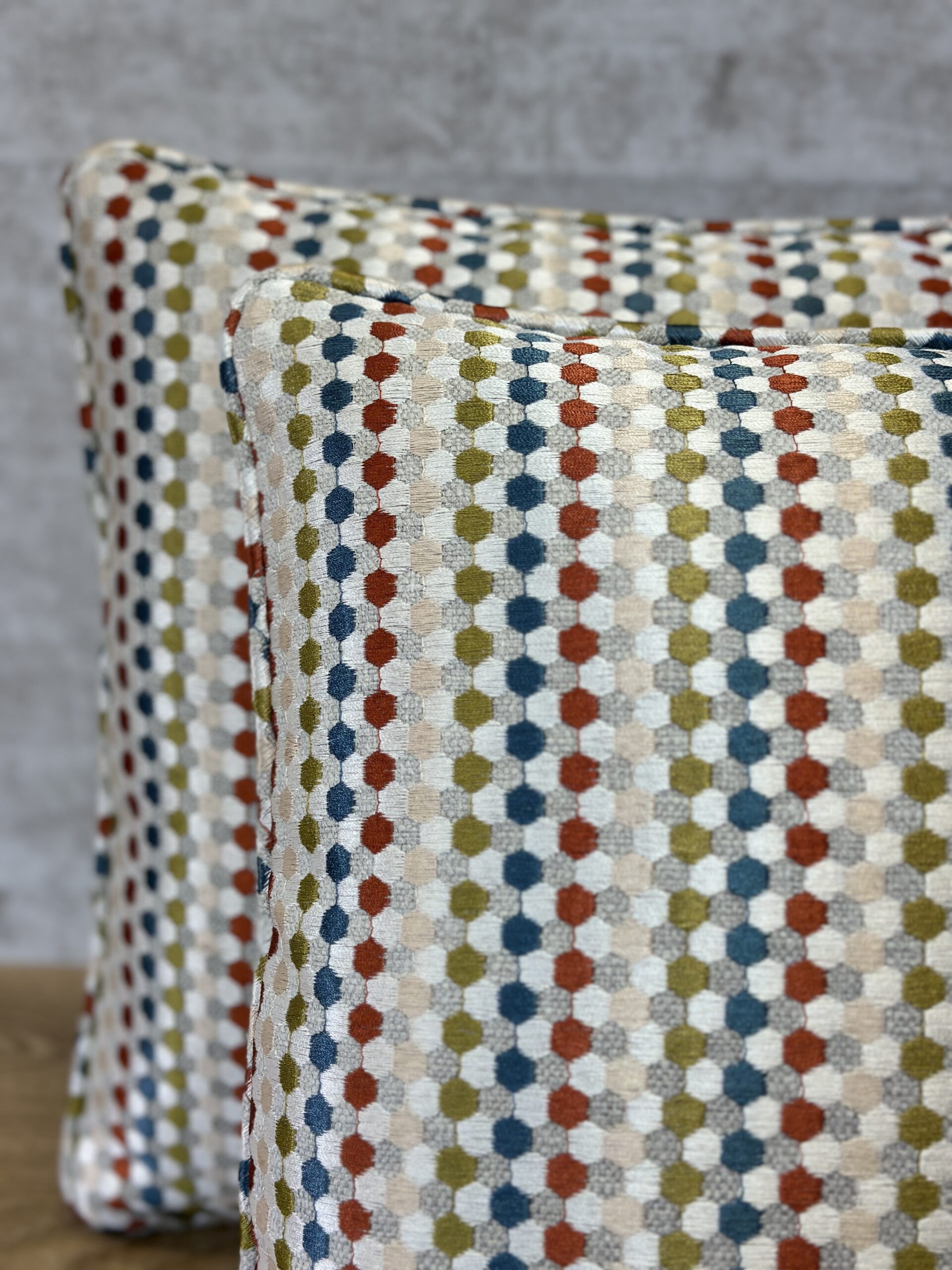 JF Fabrics Mischief Pillows
