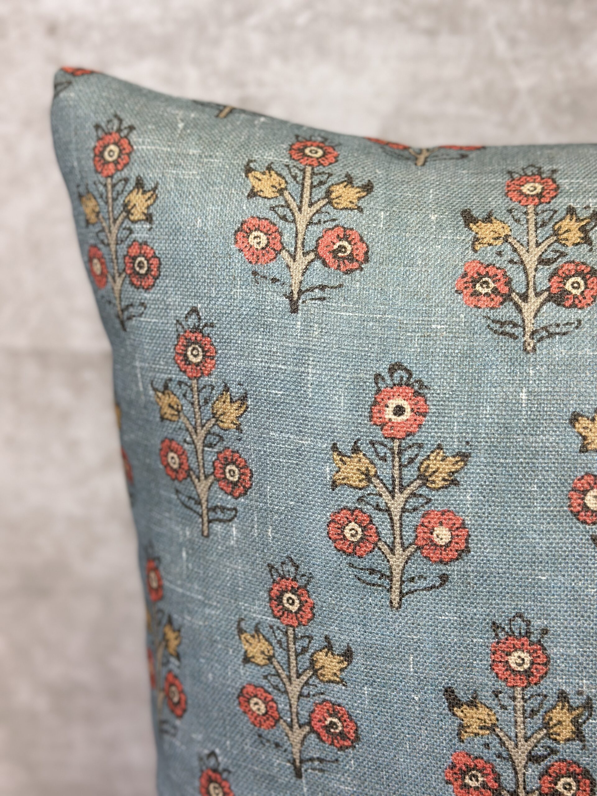 Lee Jofa Poppy Sprig Pillows
