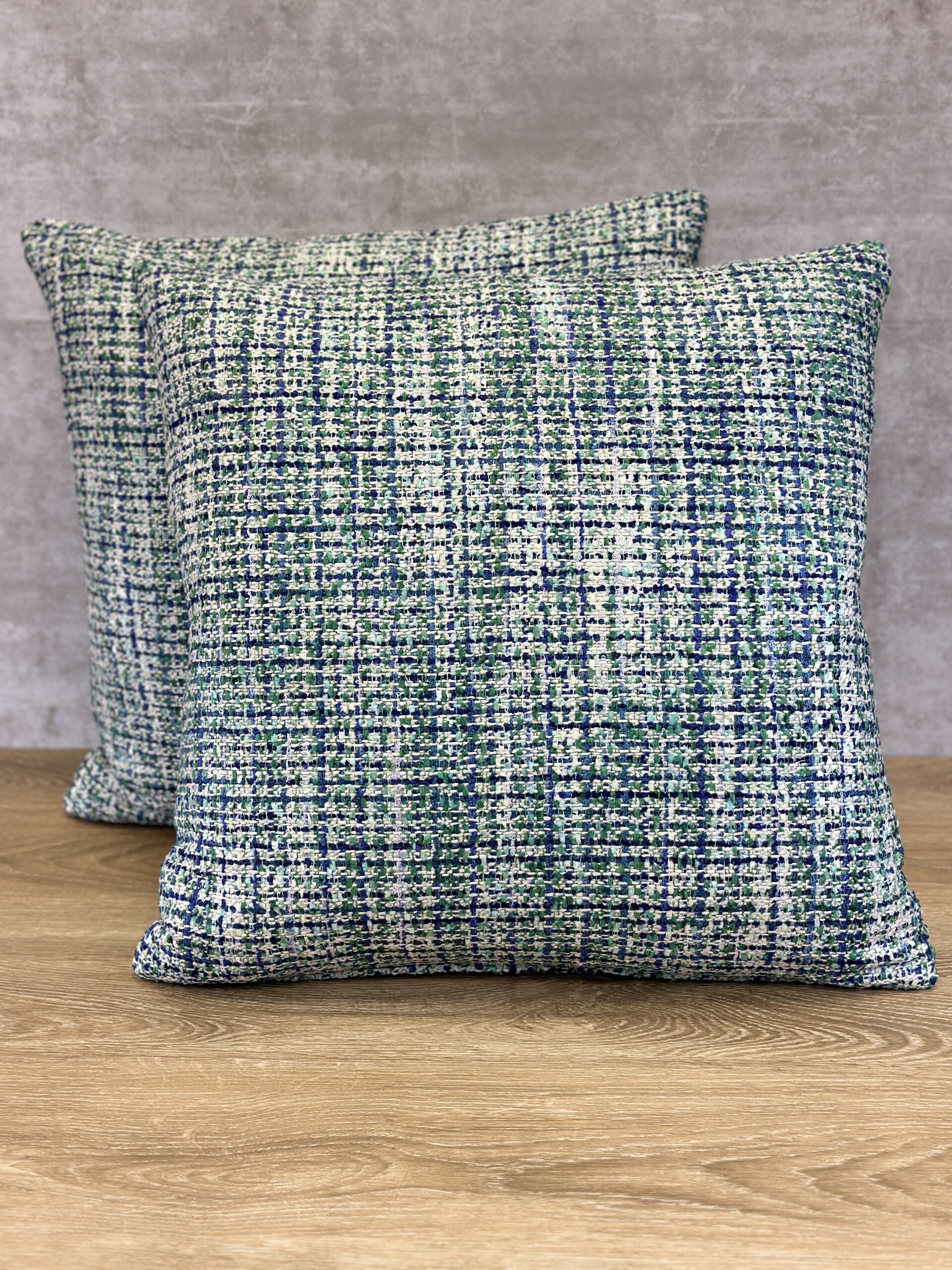 Schumacher Babes Tweed Pillows
