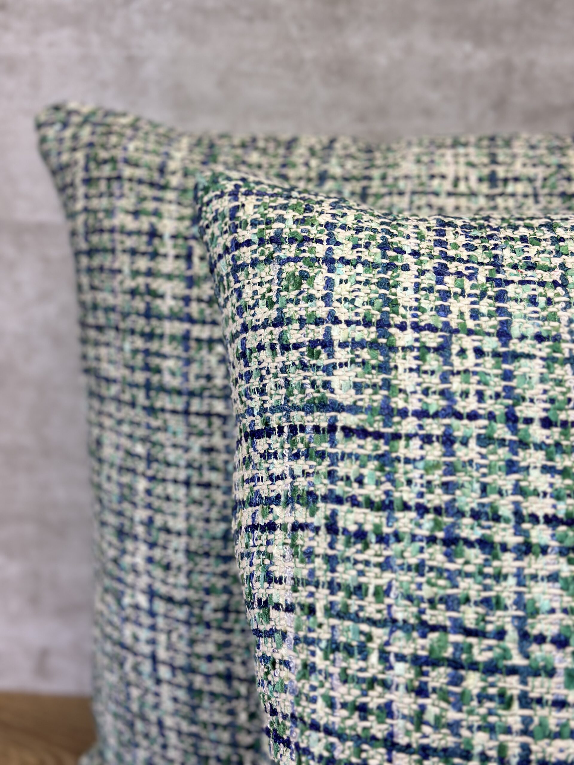 Schumacher Babes Tweed Pillows