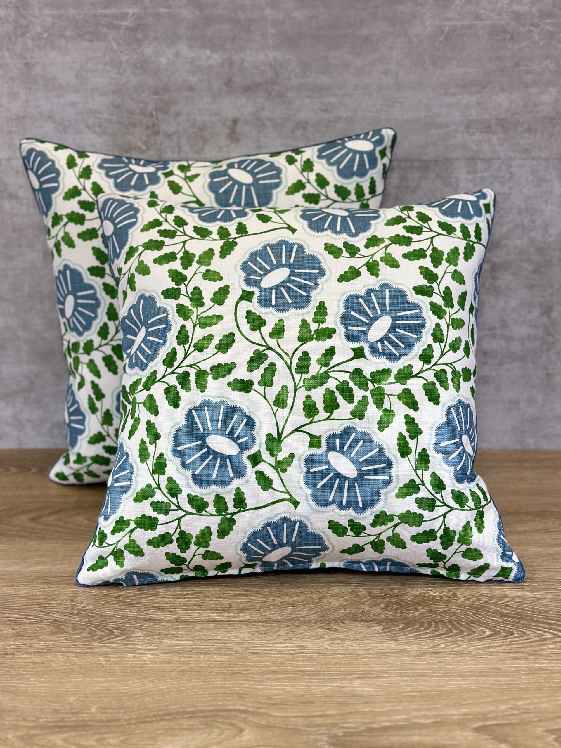 Christopher Farr Cloth Punch Paisley Pillows