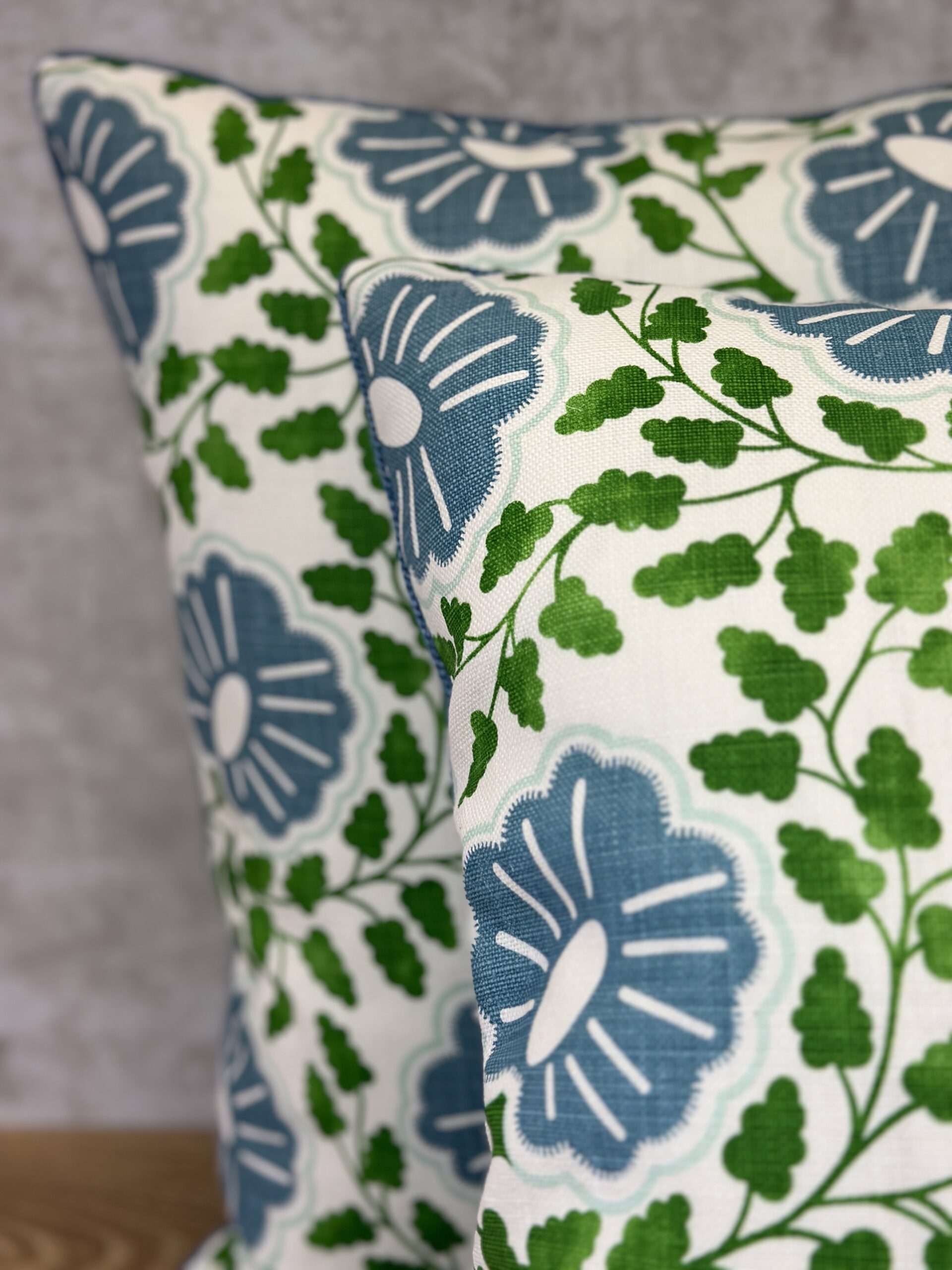 Christopher Farr Cloth Punch Paisley Pillows
