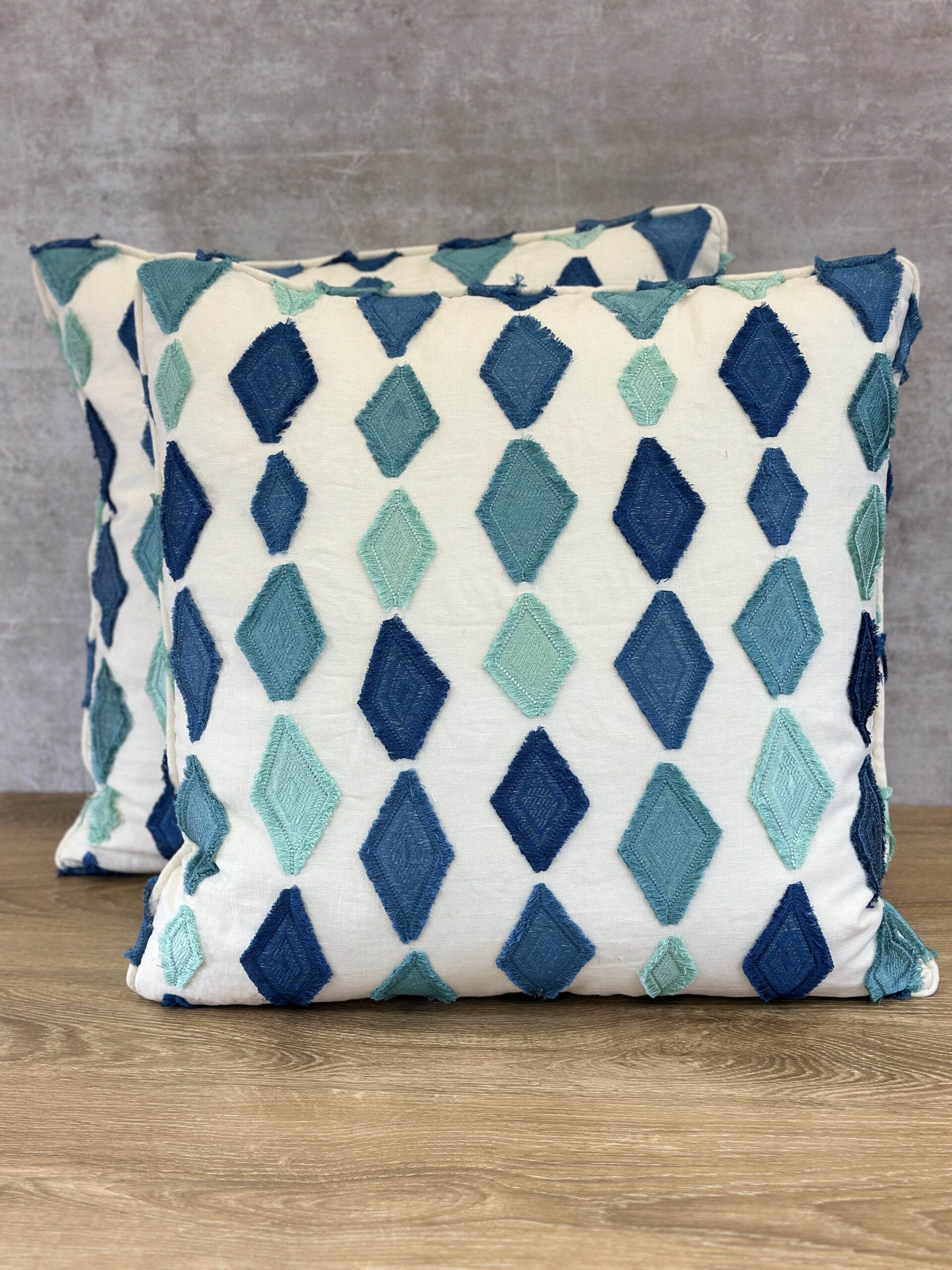 Jim Thompson Feather Cut Pillows