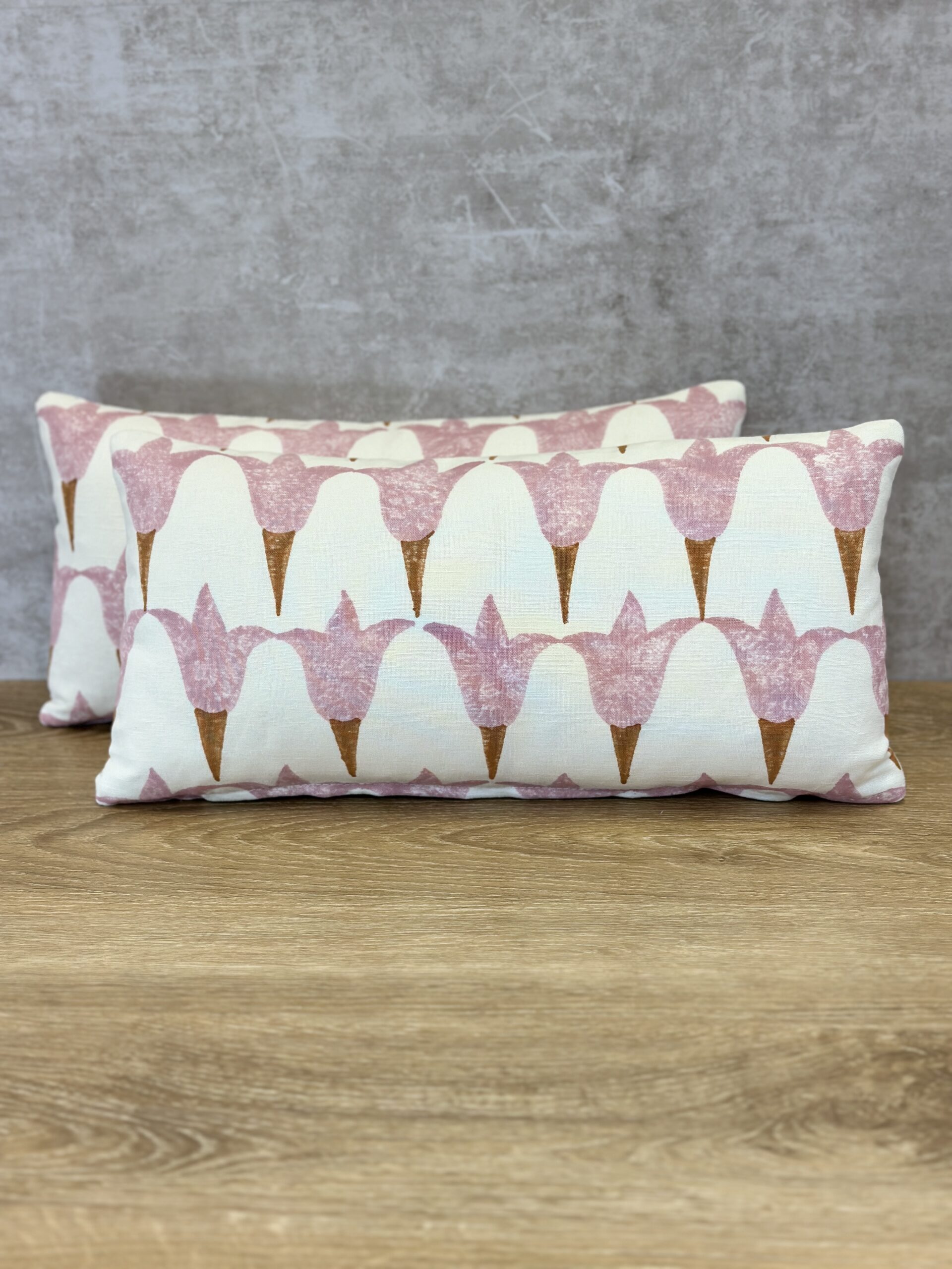 Schumacher Tulip Hand Block Pillows