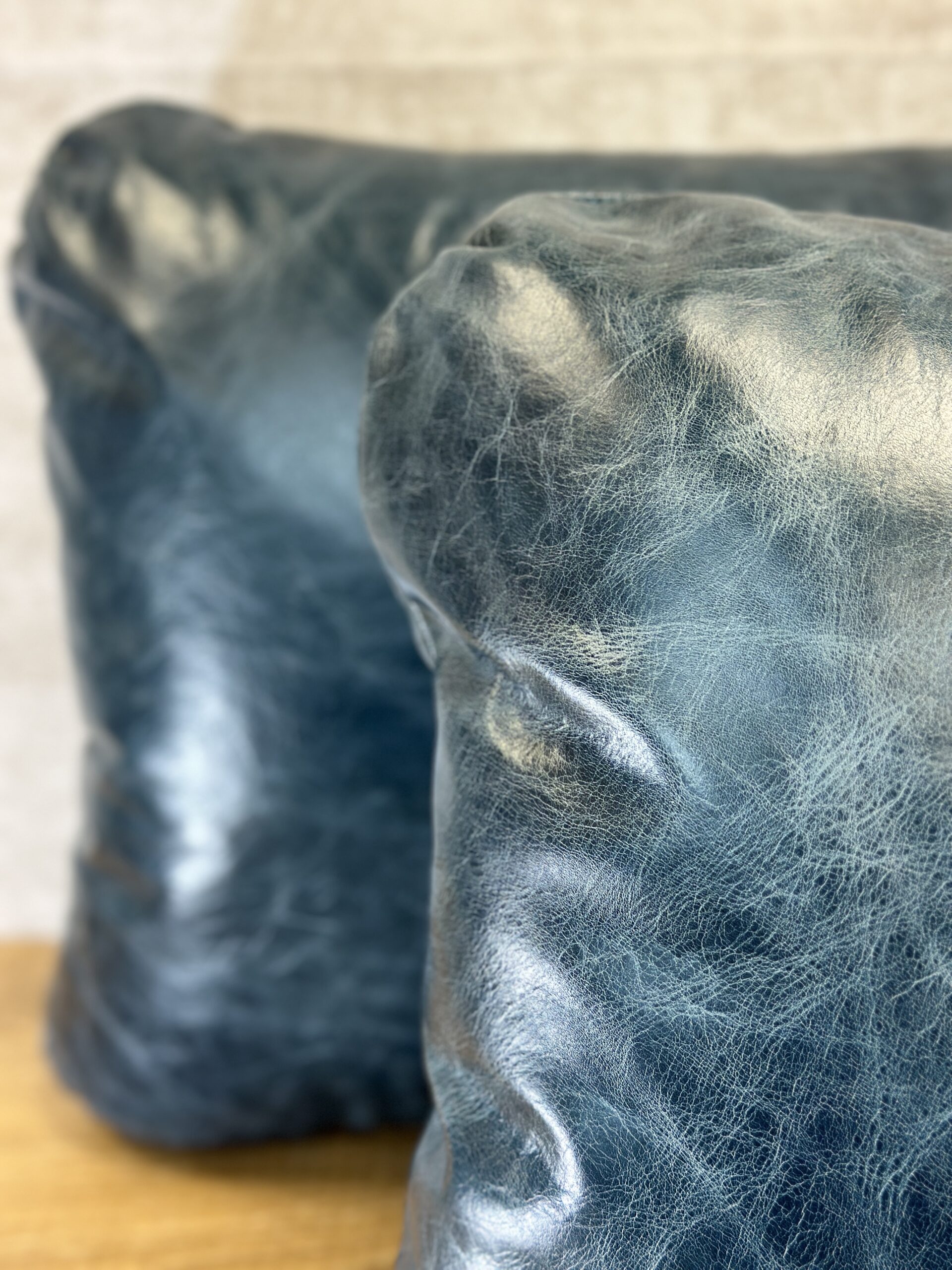 CTL Leather Petrol Pillows