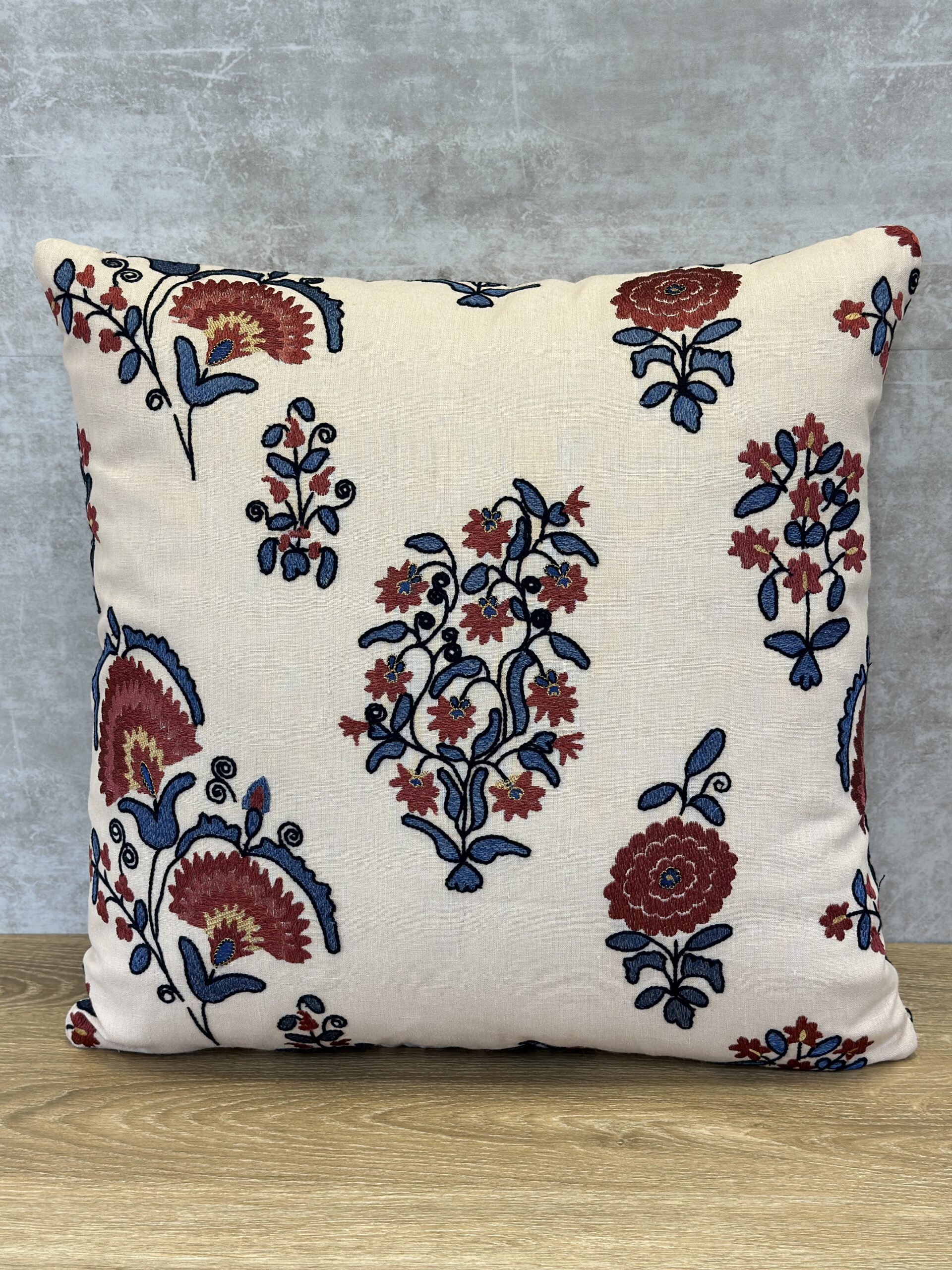 Lee Jofa Mead Embroidery Pillows