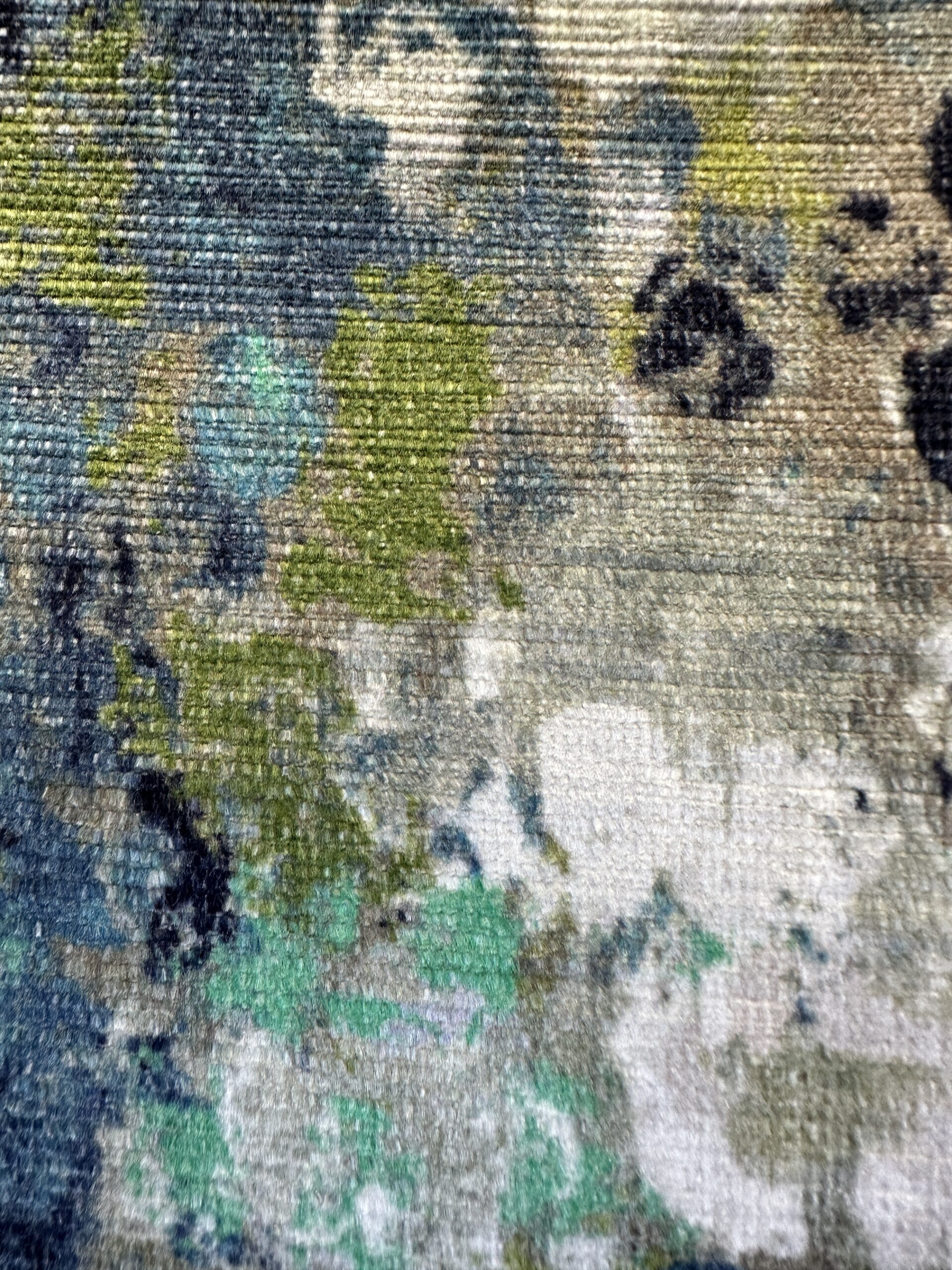 Kravet Painted Velvet Pillows