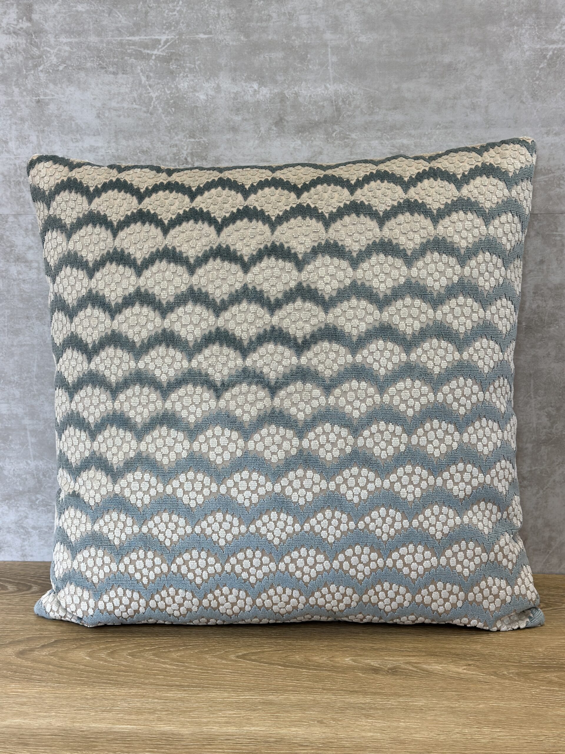 Schumacher Pollen Cut Velvet Pillows