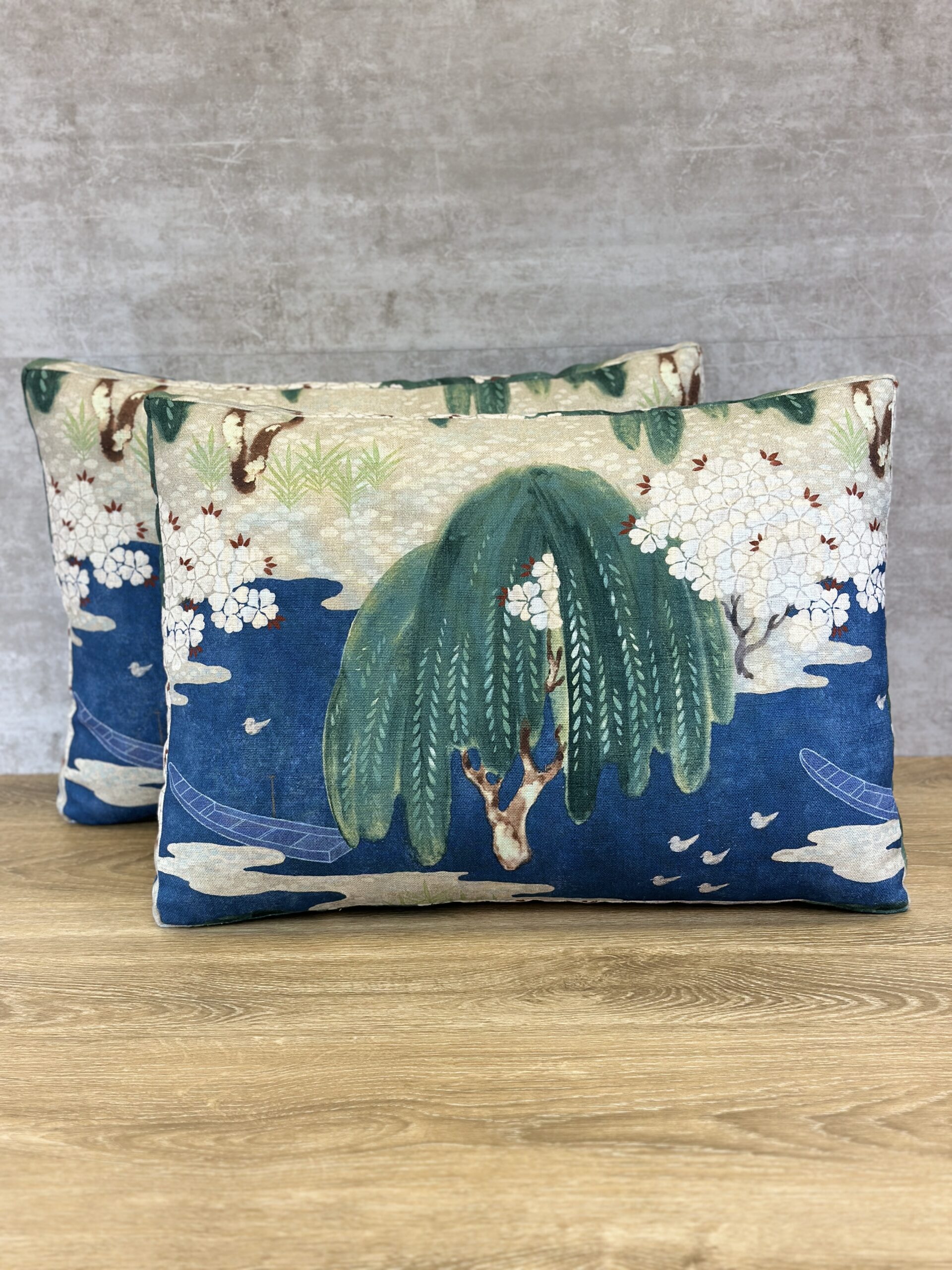 Anna French Willow Tree Pillows