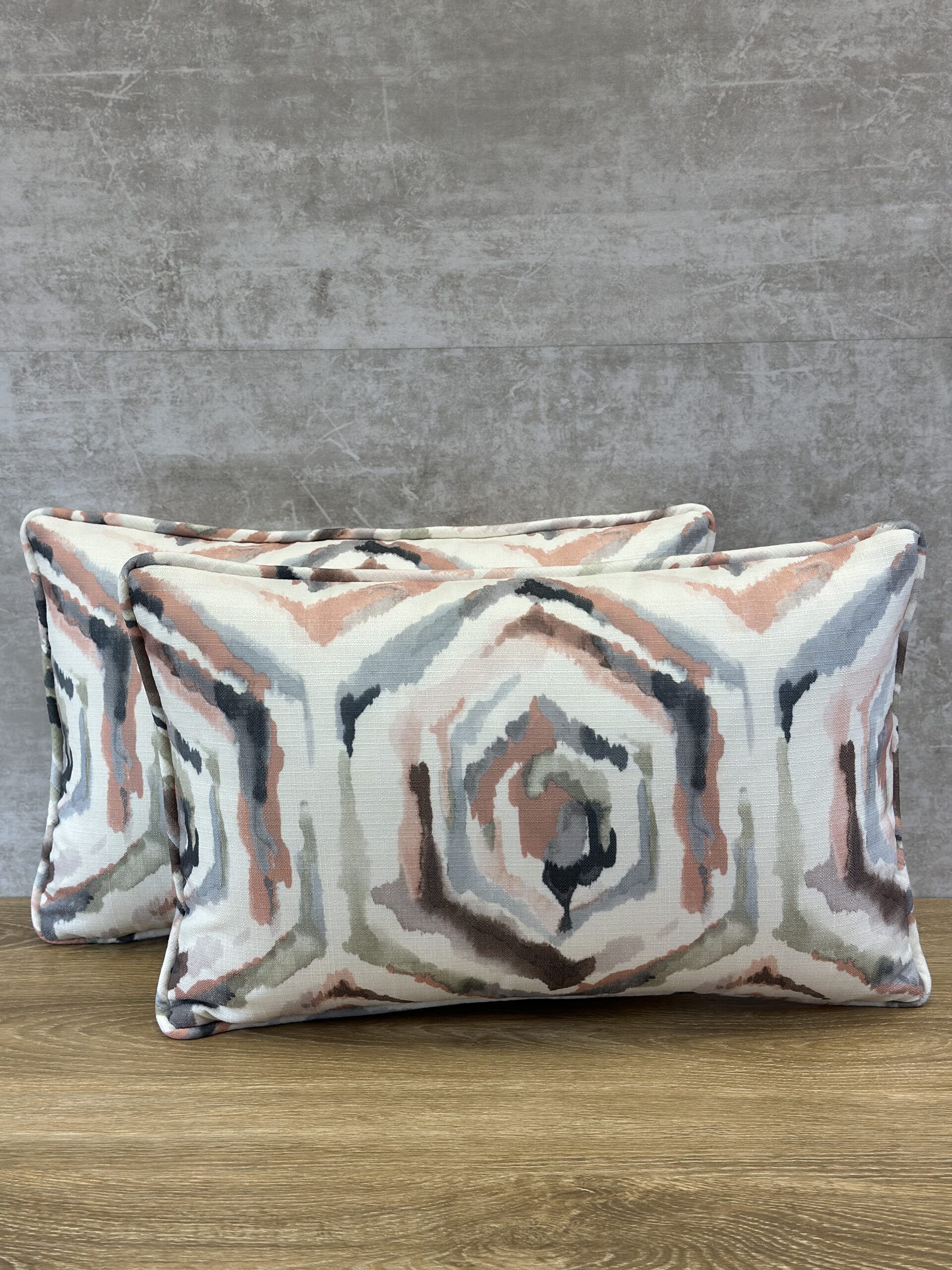 Coral Contessa Pillows