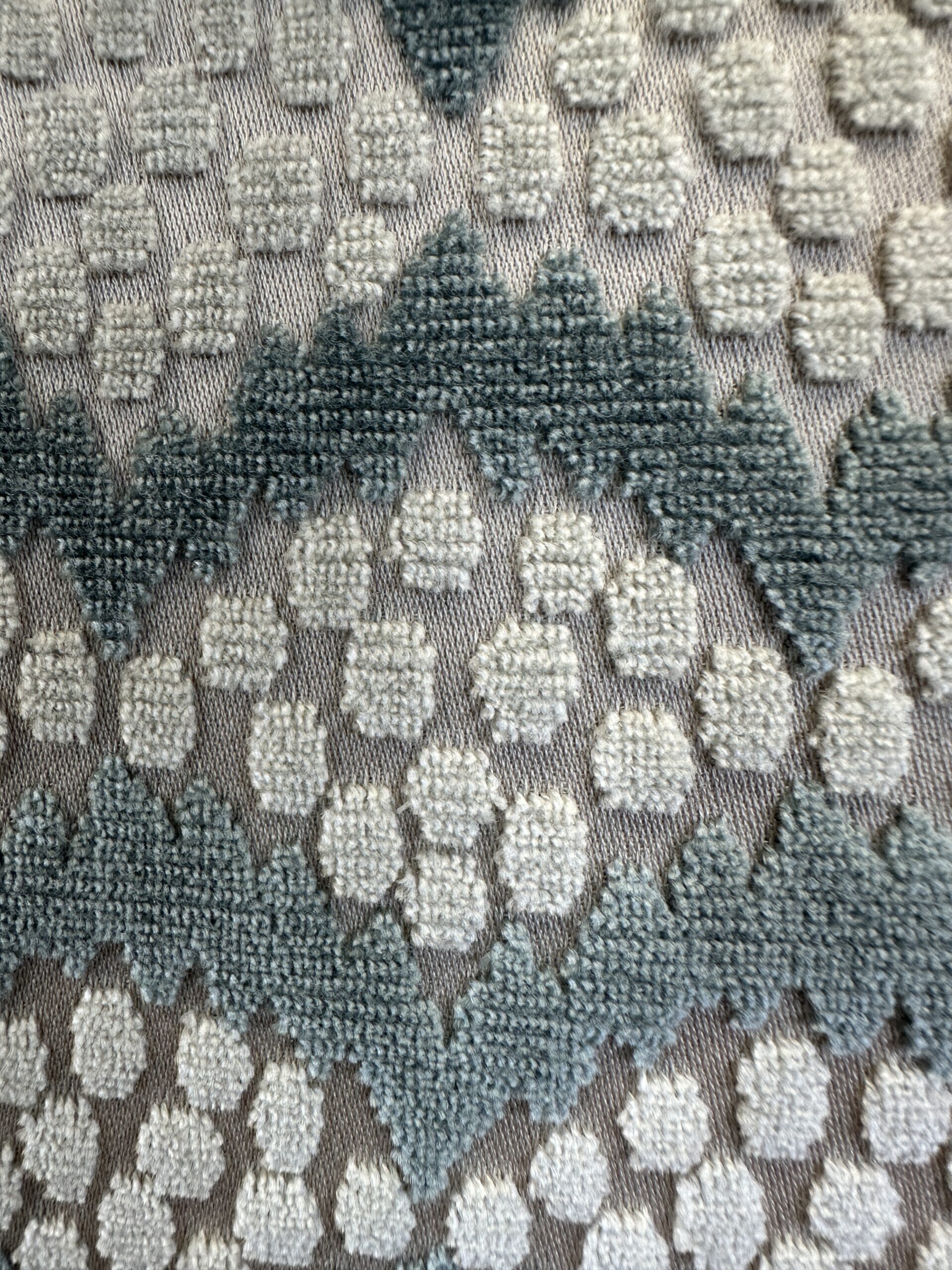 Schumacher Pollen Cut Velvet Pillows