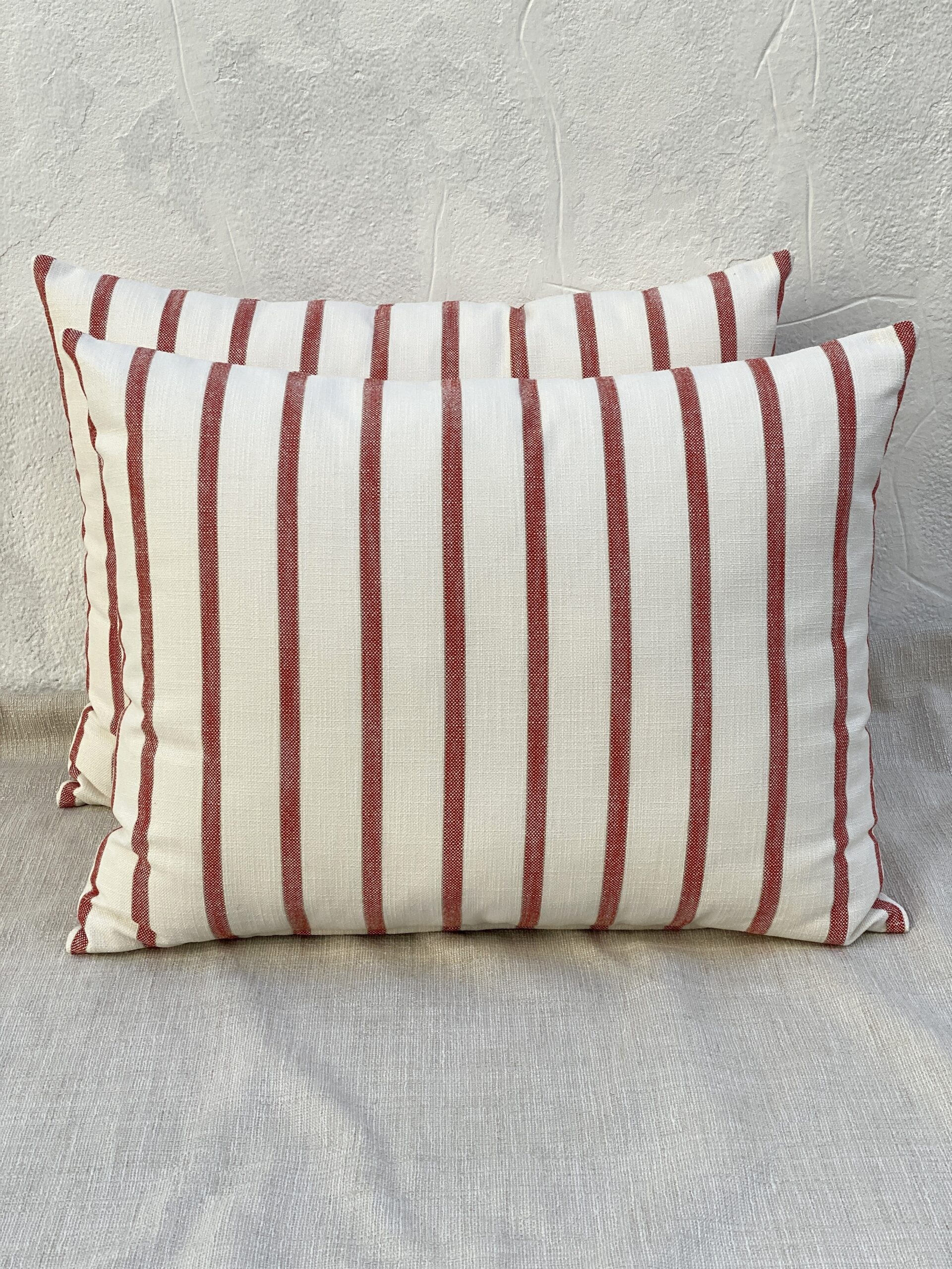 Rebecca Atwood Market Stripe Fabric Pillows