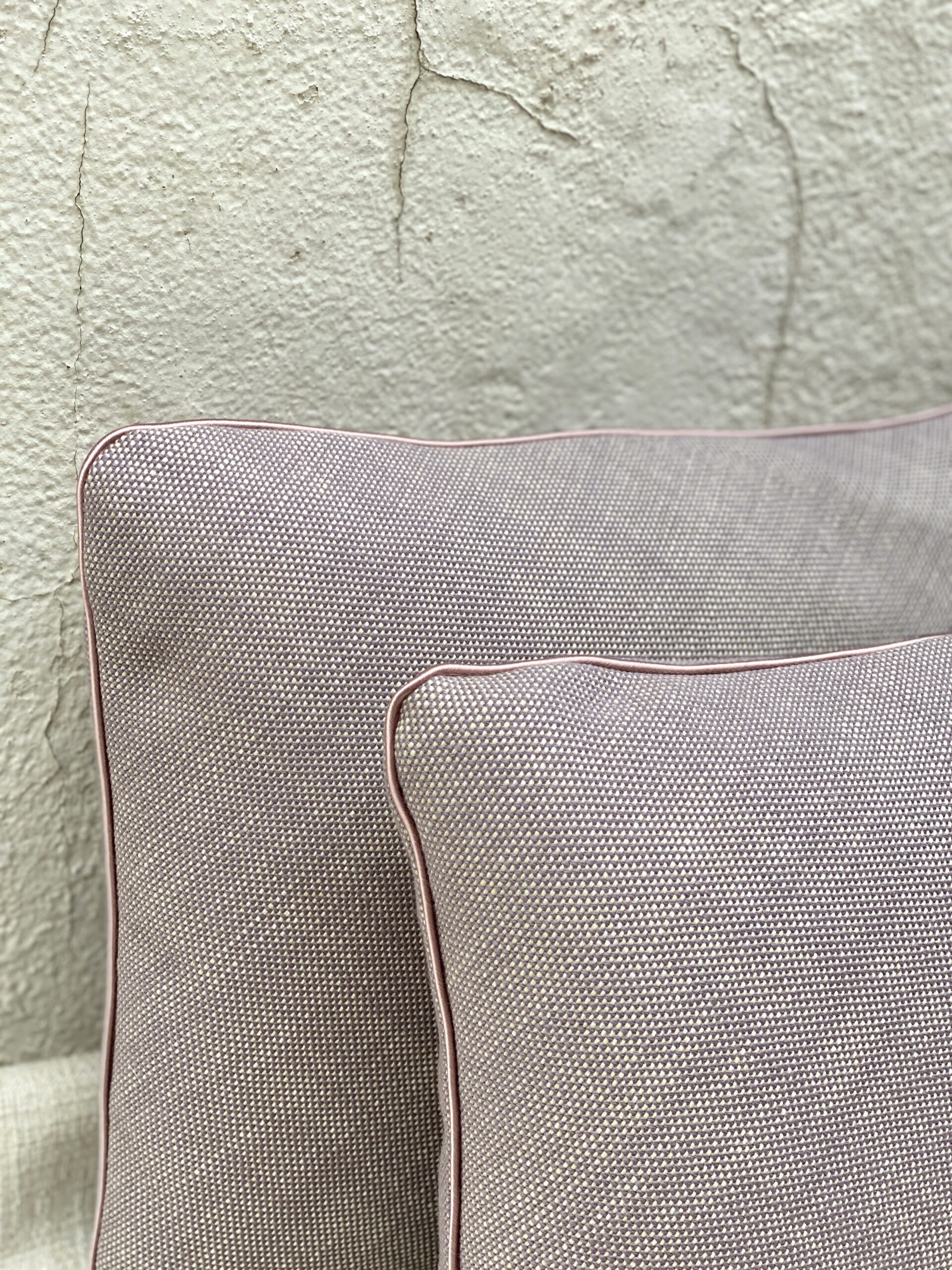 Crosby Stock Linen Lilac Pillows