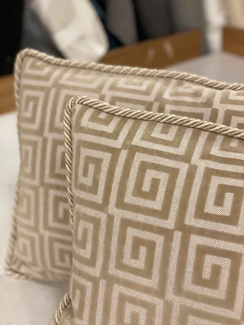 Greek Key Pillow