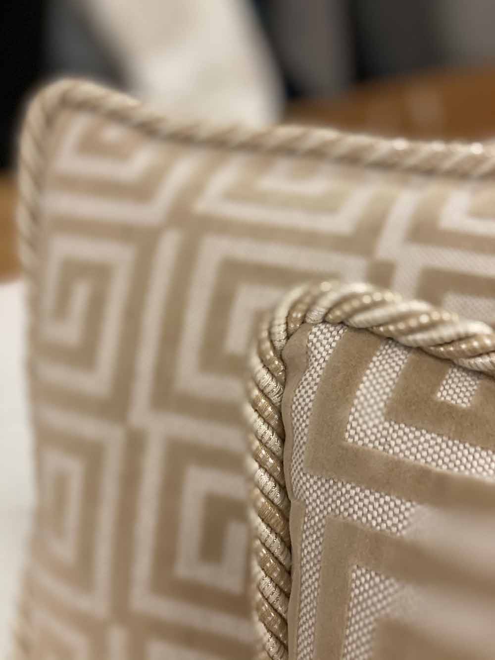 Greek Key Pillow